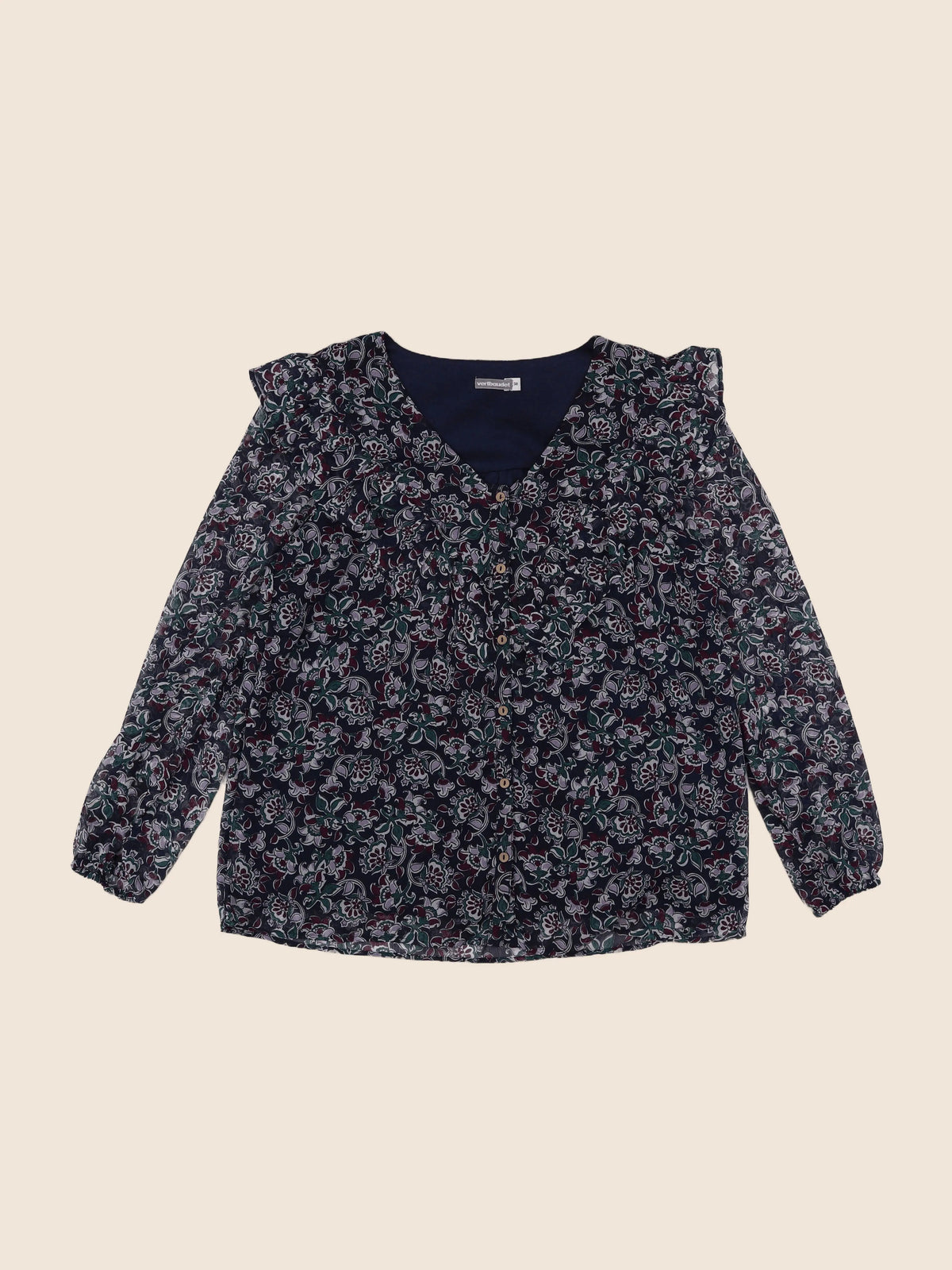 Vertbaudet - blouse grossesse bleu - 38