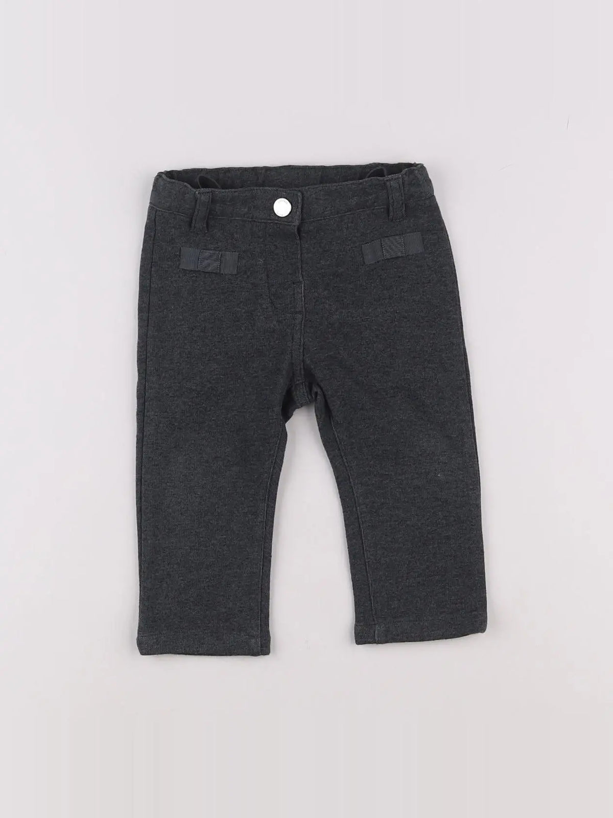 Jacadi - pantalon gris - 12 mois