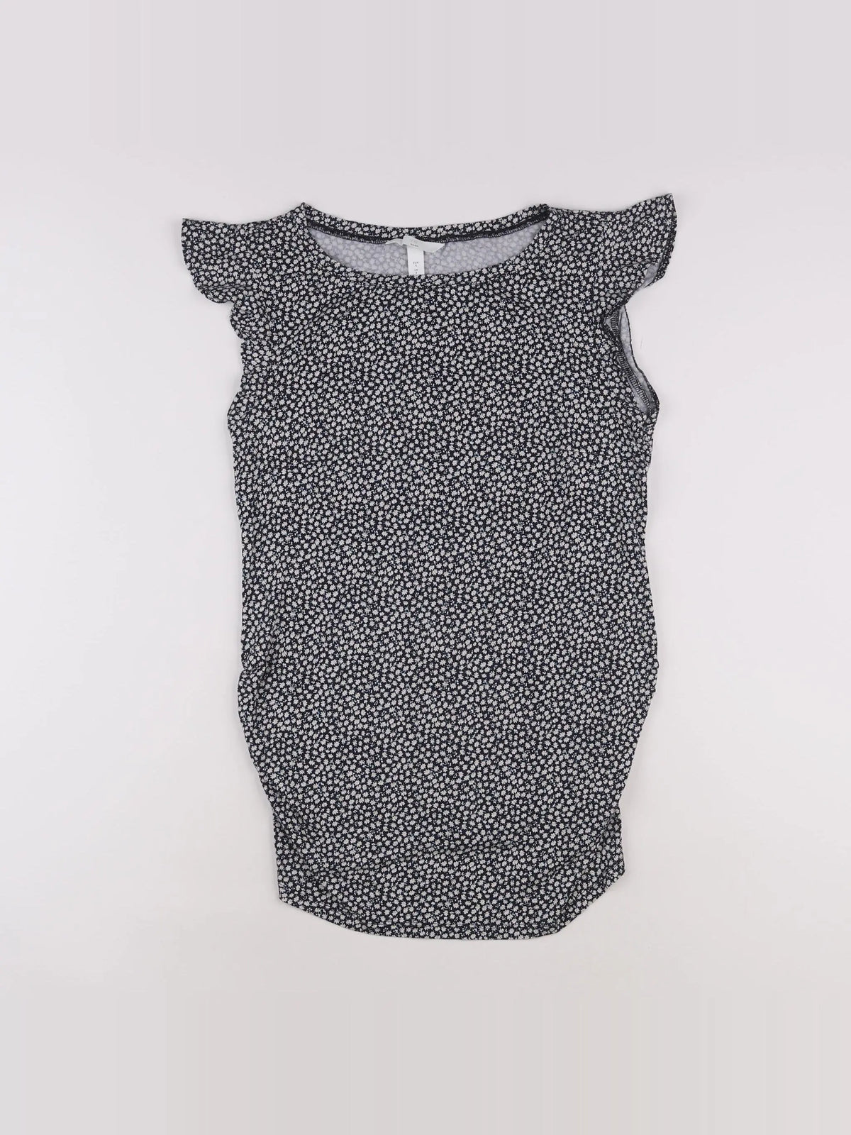 H&M - tee-shirt grossesse bleu - 38
