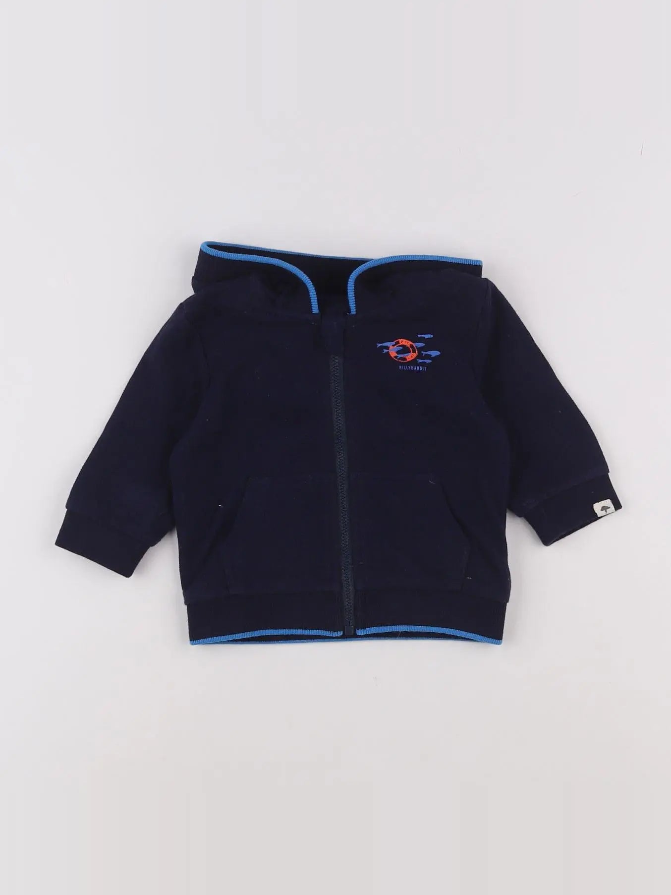 Billy Bandit - sweat bleu - 6 mois