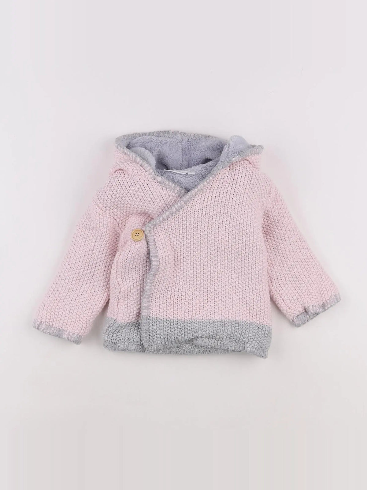 Noukie's - veste doublé rose - 9 mois