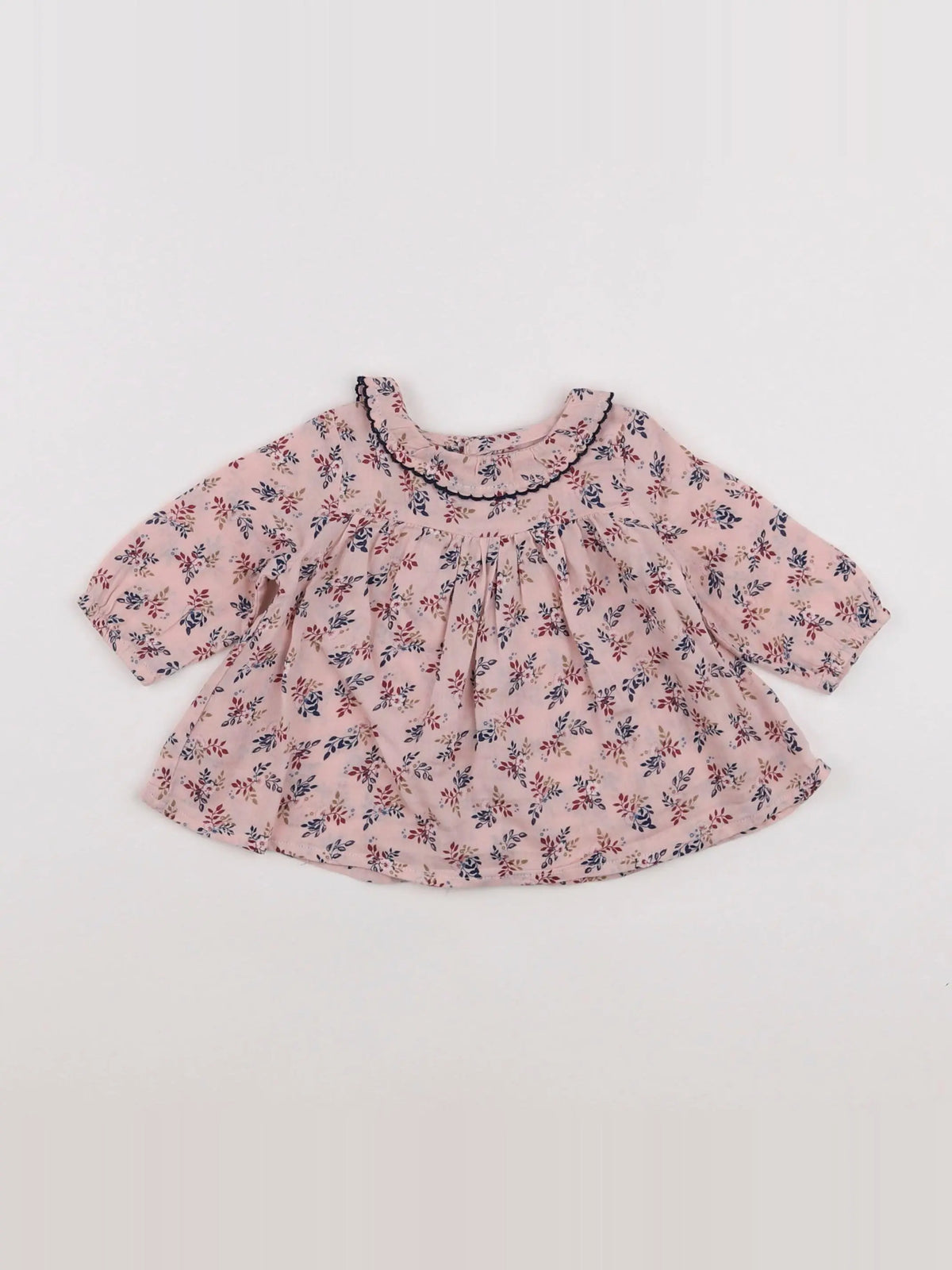 Boutchou - blouse rose - 3 mois
