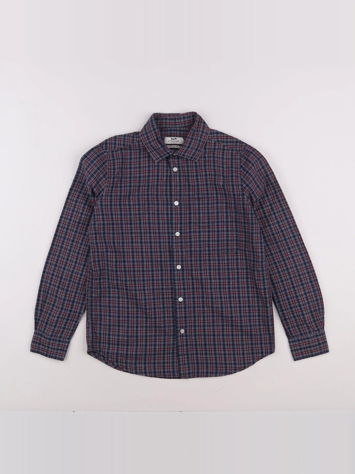 Cyrillus - chemise multicolore - 12 ans