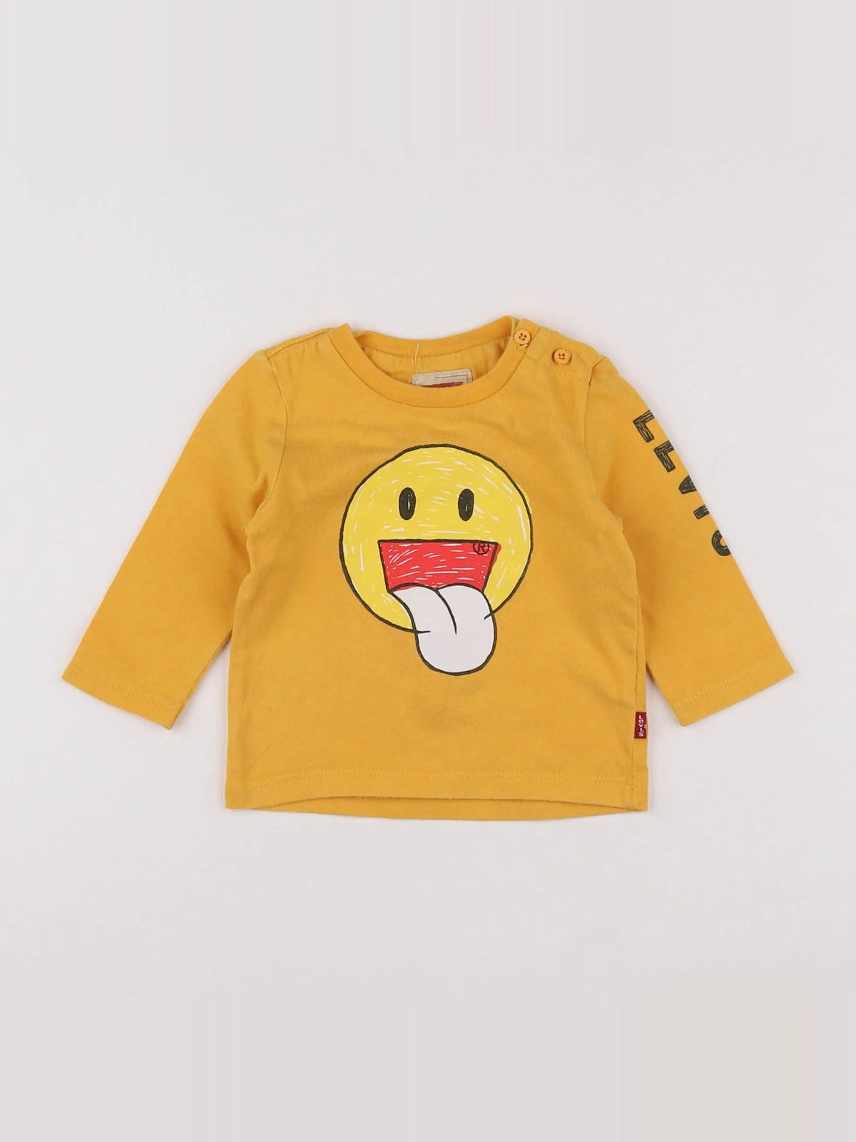 Levi's - tee-shirt jaune - 6 mois