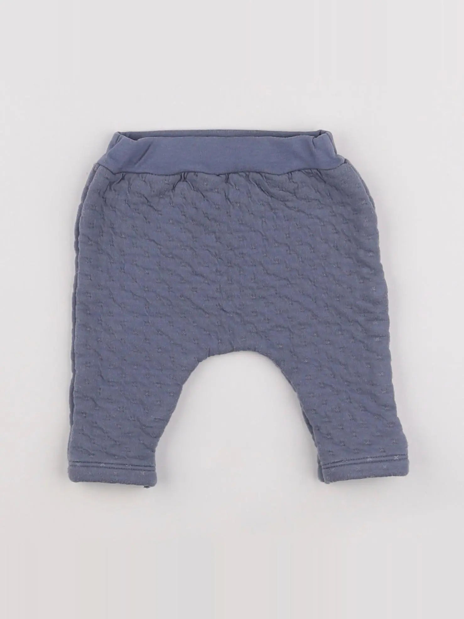 Petit Bateau - sarouel bleu - 3 mois