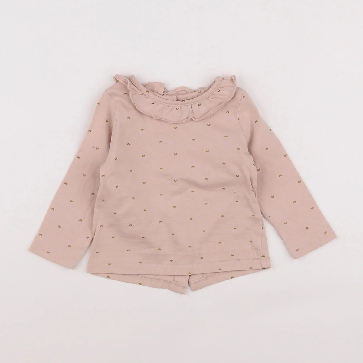 Vertbaudet - tee-shirt rose - 9 mois