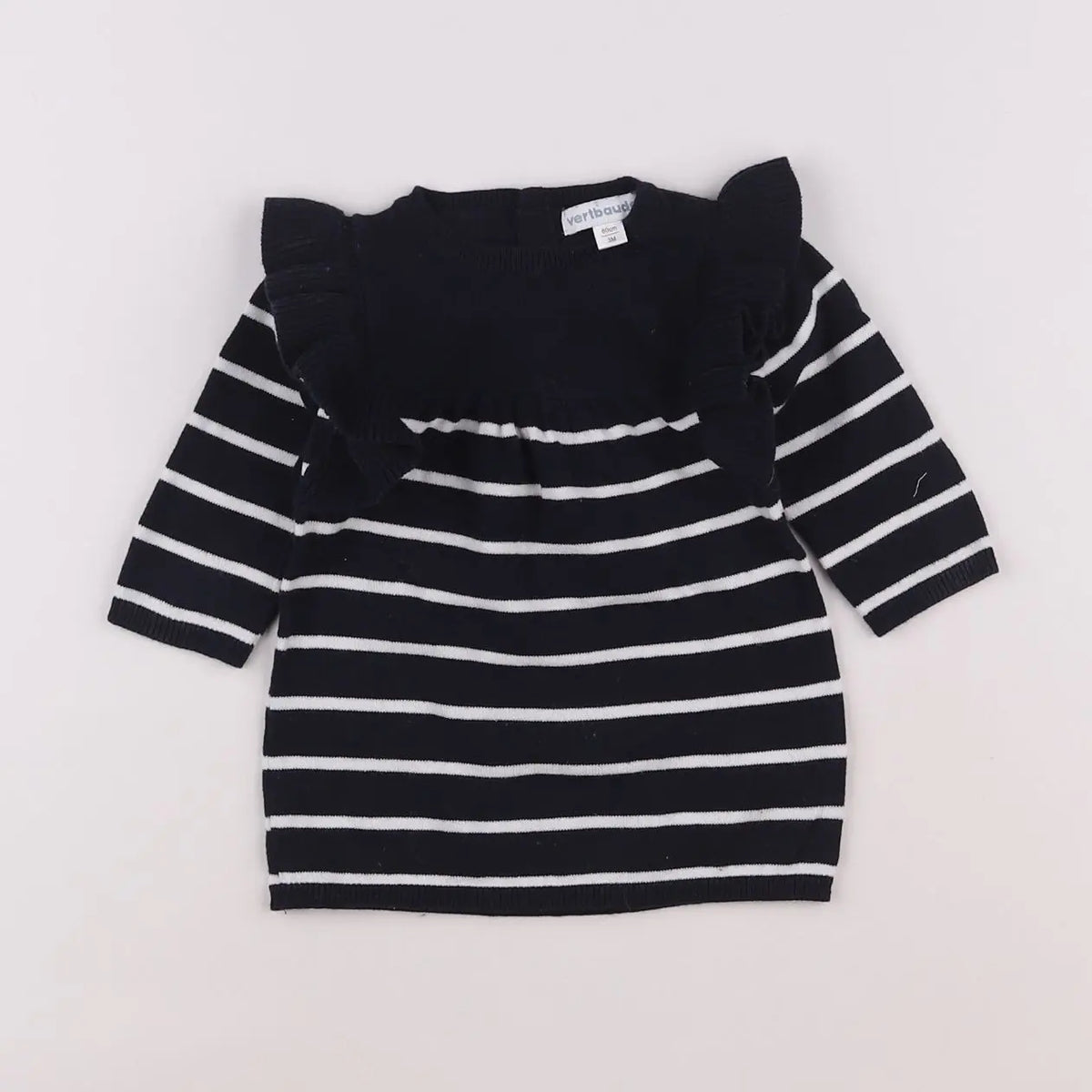Vertbaudet - robe bleu - 3 mois