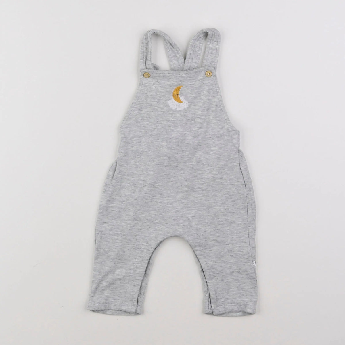 Vertbaudet - salopette gris - 3 mois