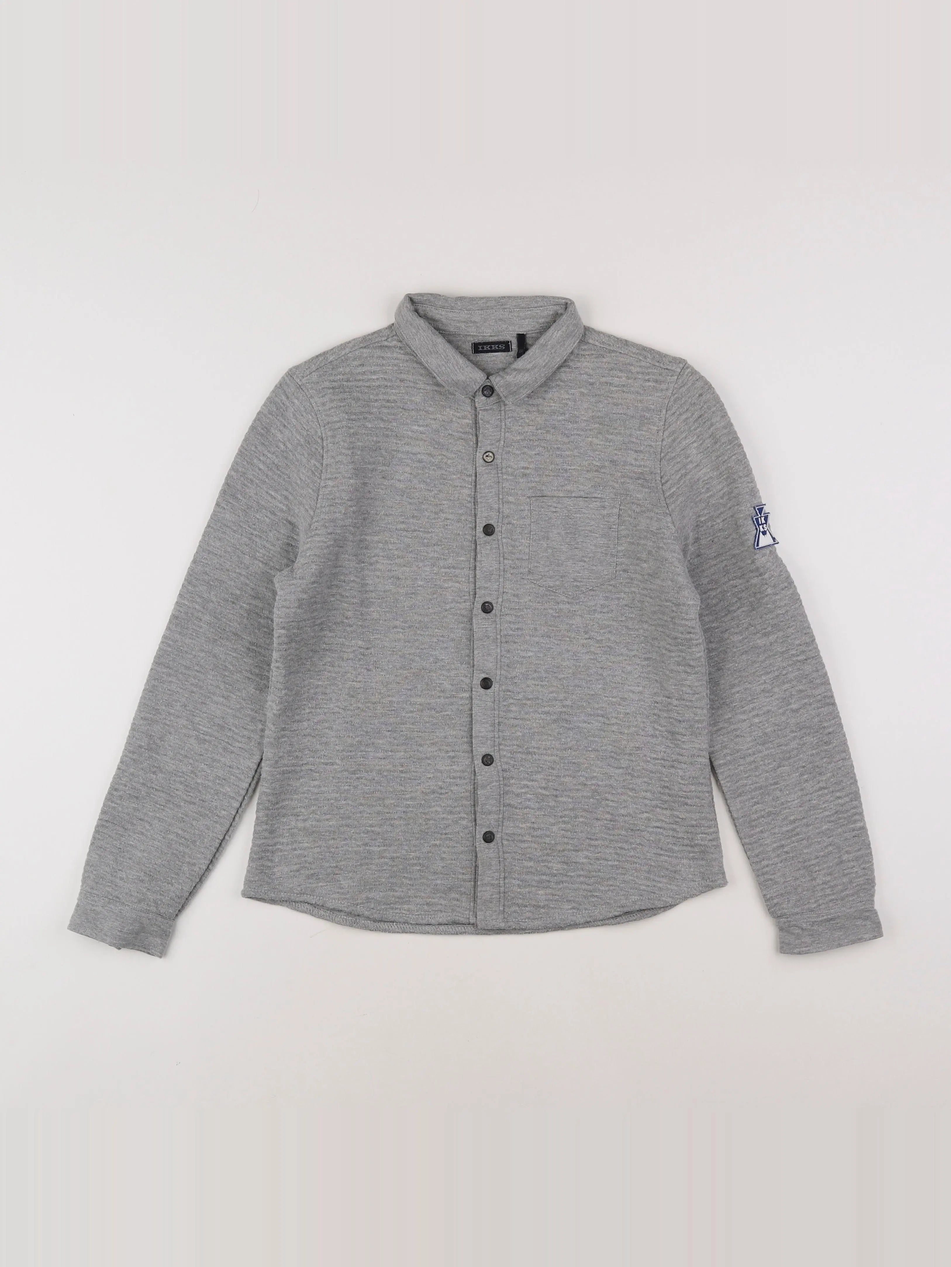 IKKS - chemise gris - 10 ans