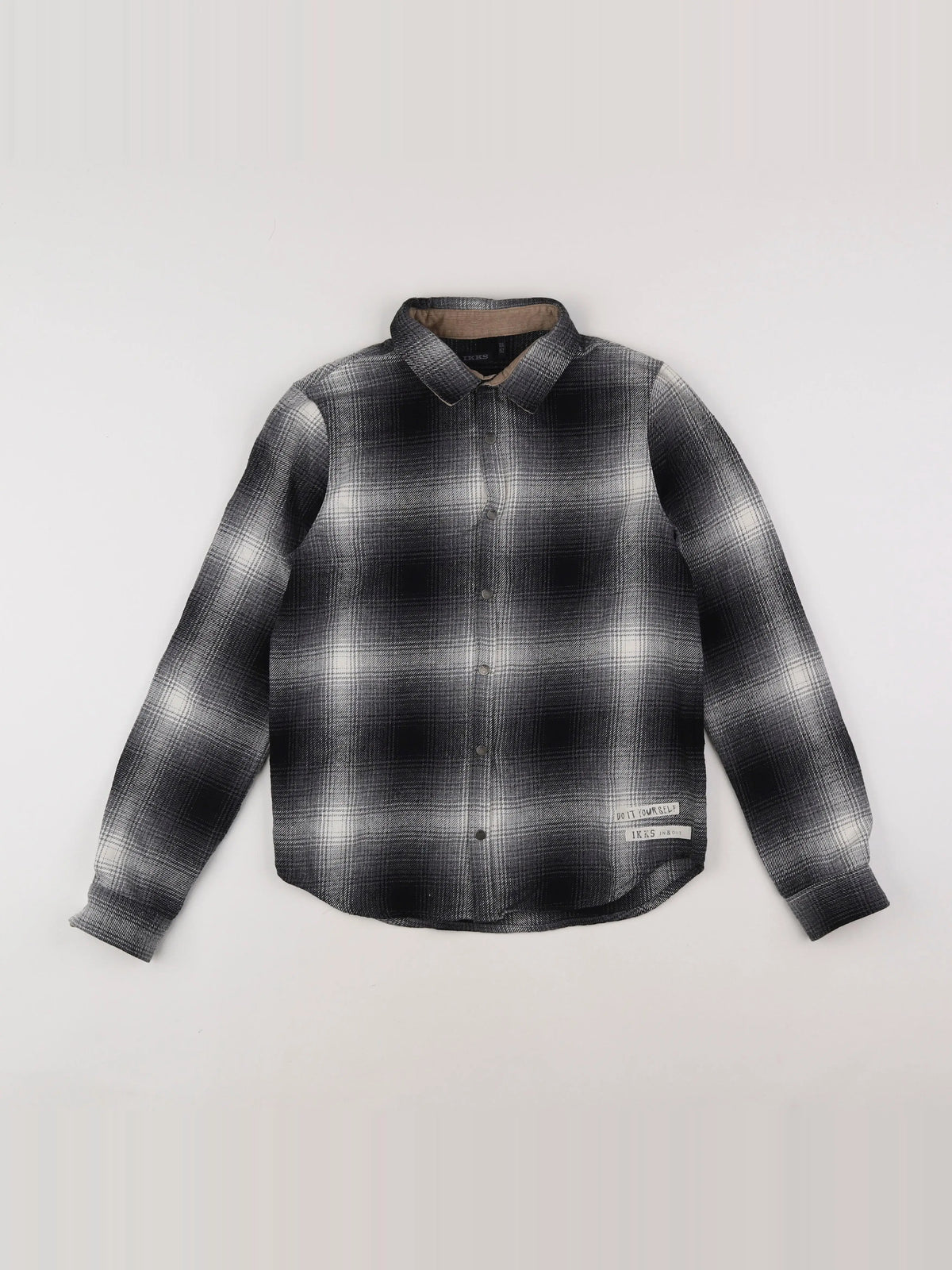 IKKS - chemise gris - 12 ans