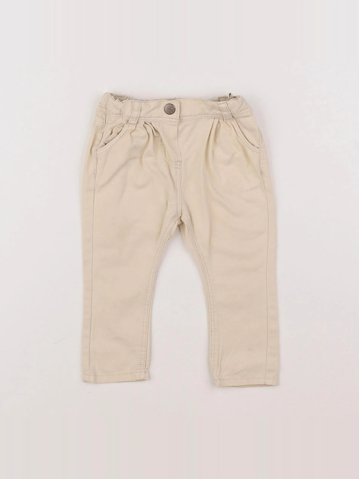 Tape à l'oeil - pantalon beige - 6 mois