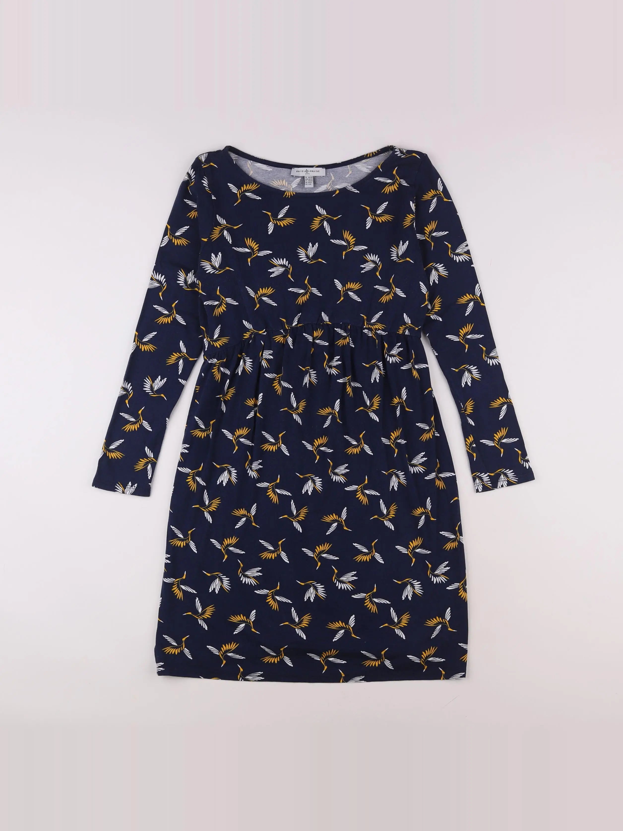 Envie de fraise - robe grossesse bleu, jaune - 38