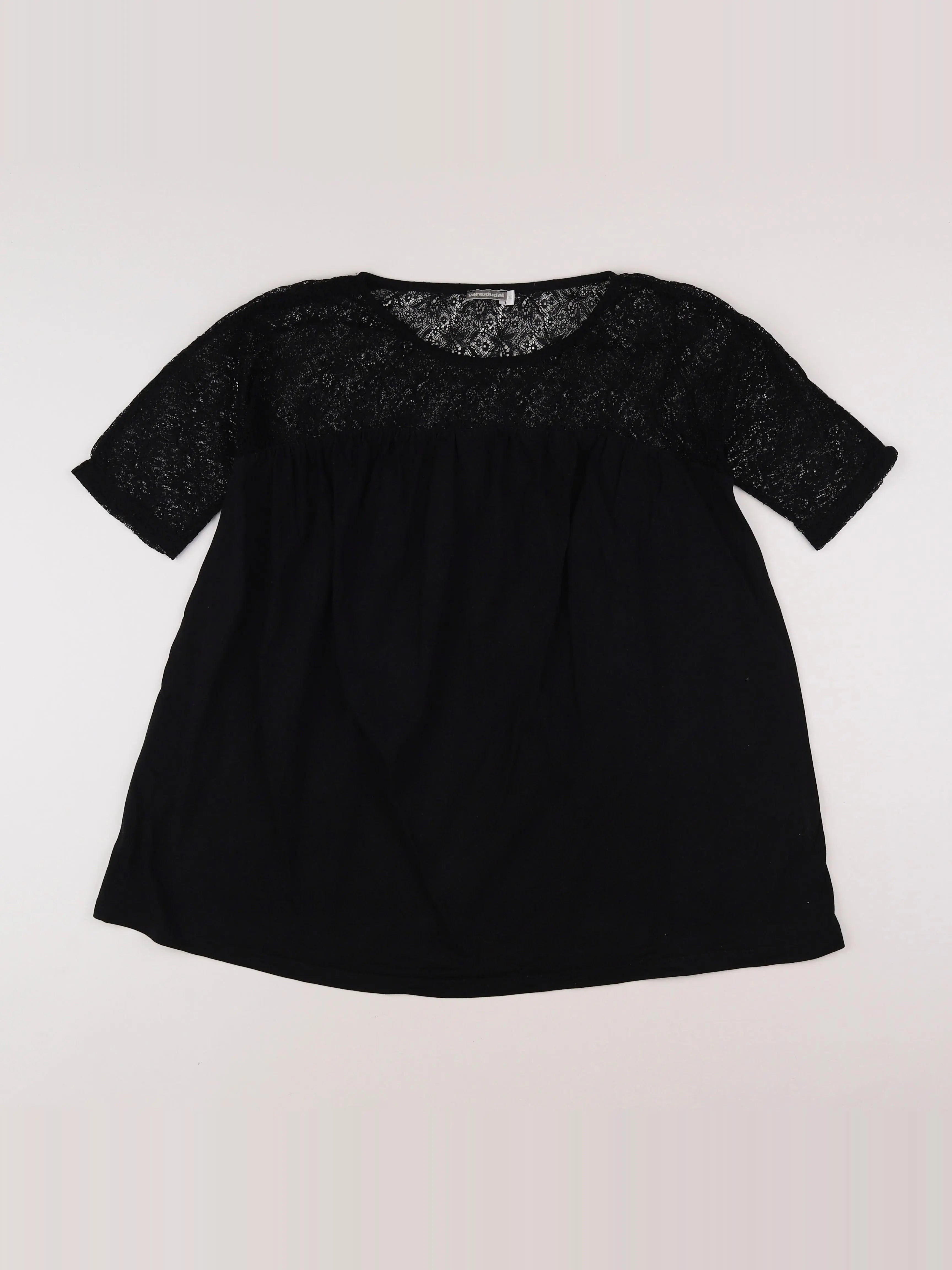 Vertbaudet - tee-shirt grossesse noir - 38