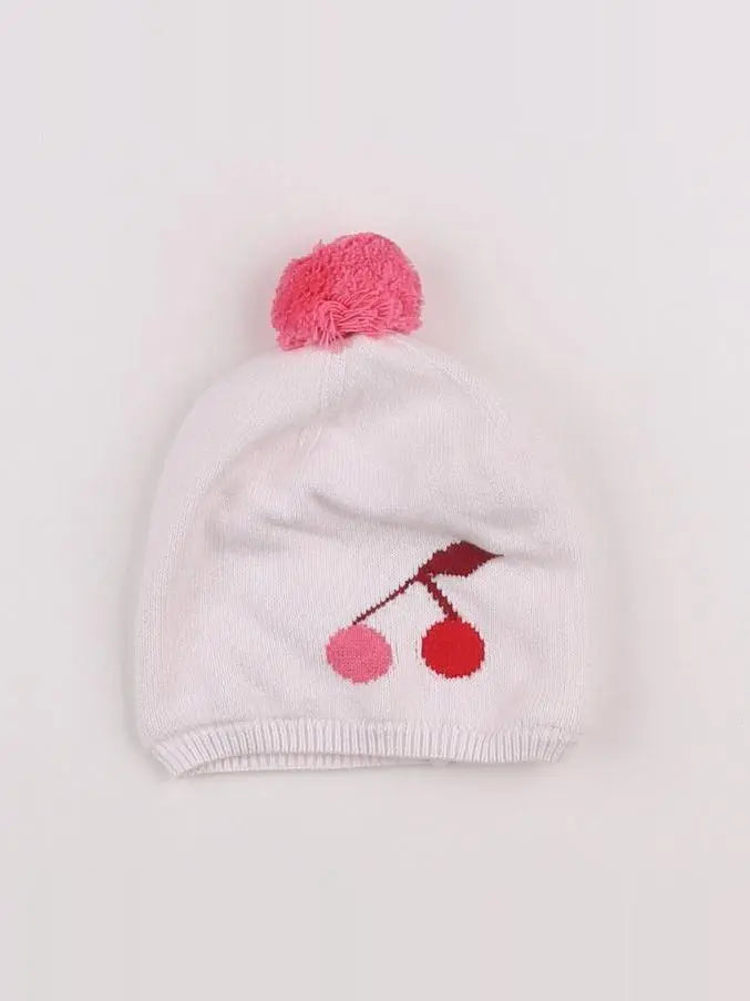 Jacadi - bonnet rose - 6 mois