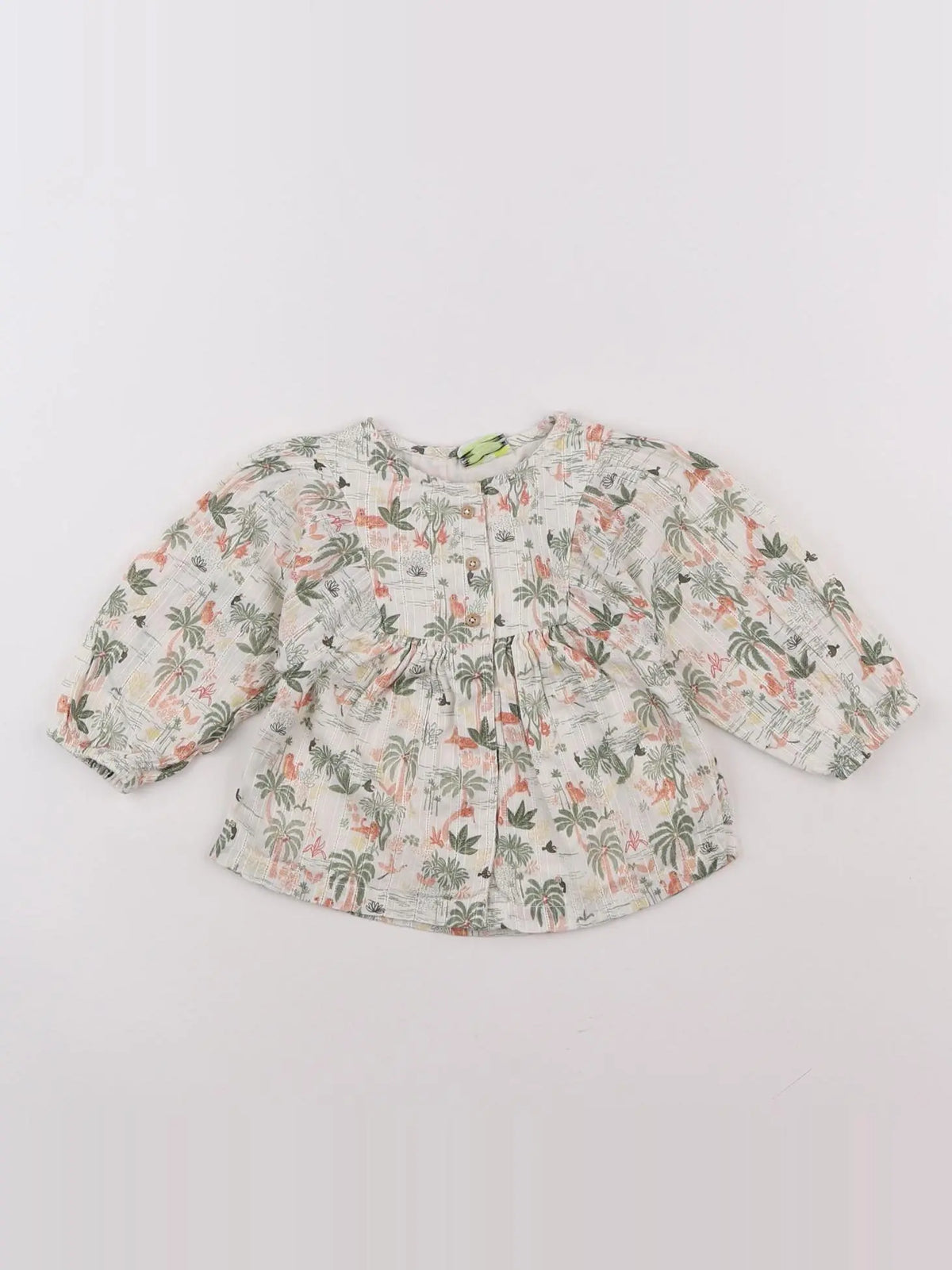 Tape à l'oeil - blouse beige - 6 mois