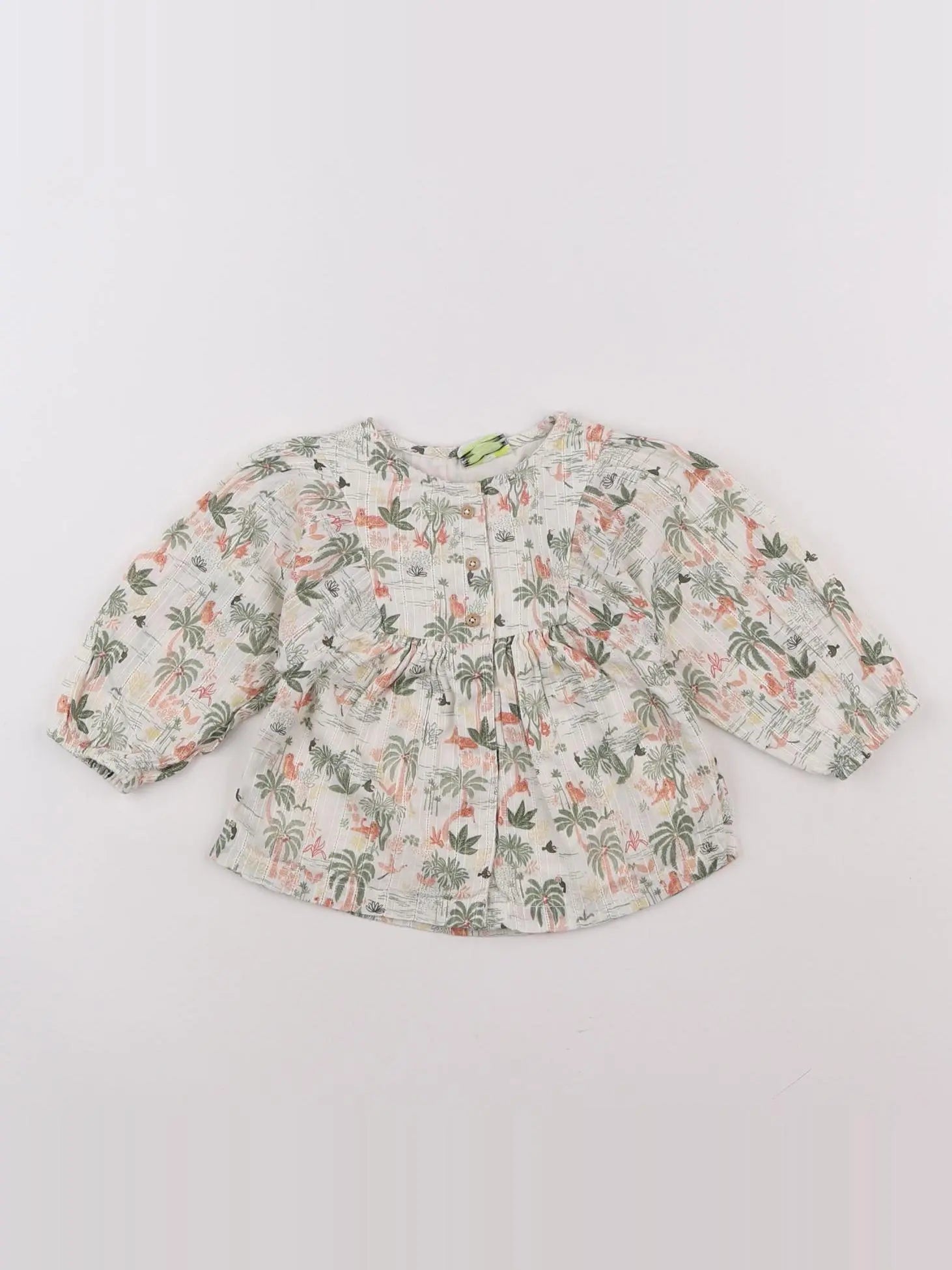 Tape à l'oeil - blouse beige - 6 mois