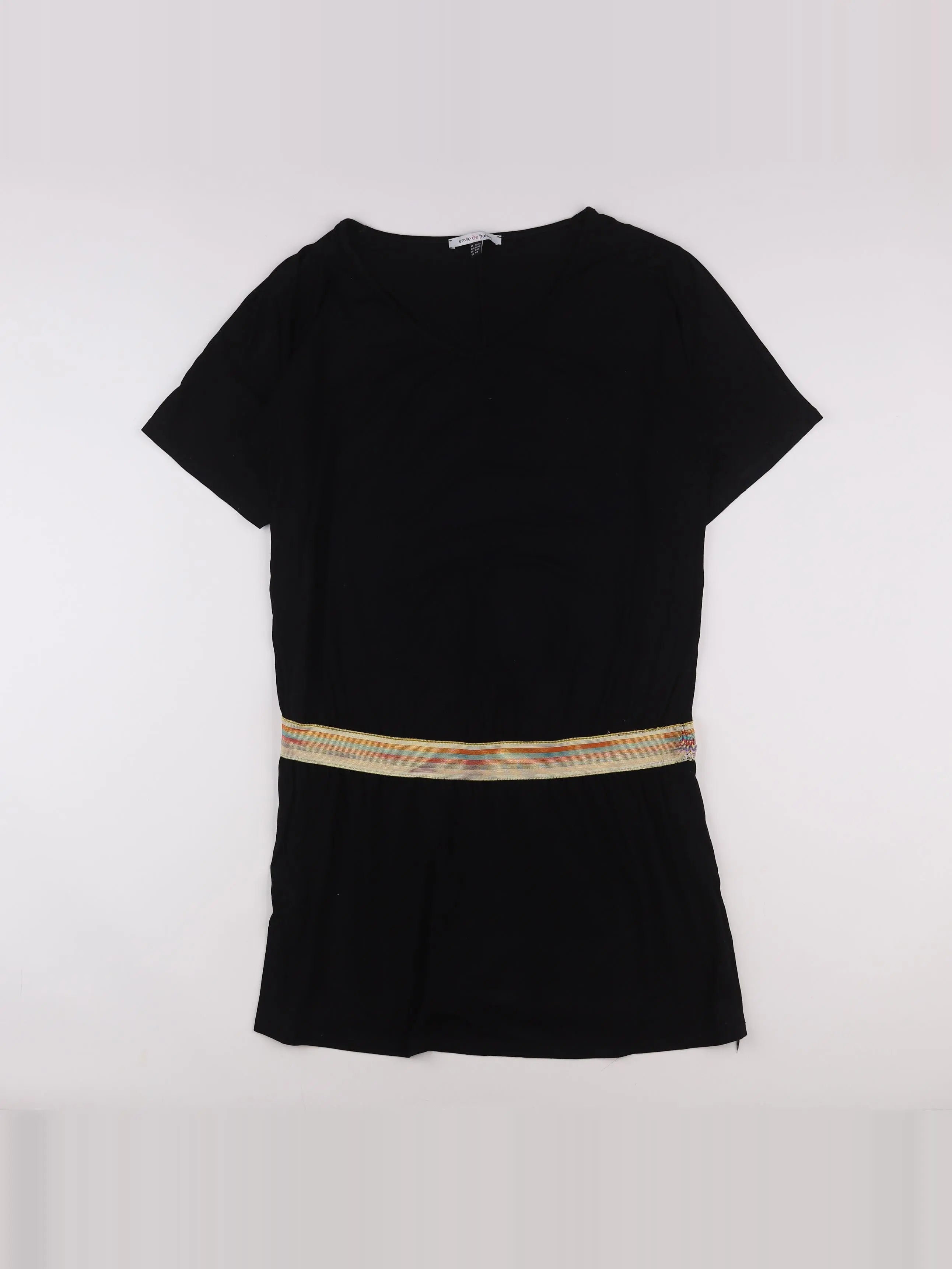 Envie de fraise - robe allaitement, grossesse noir - 36 à 38