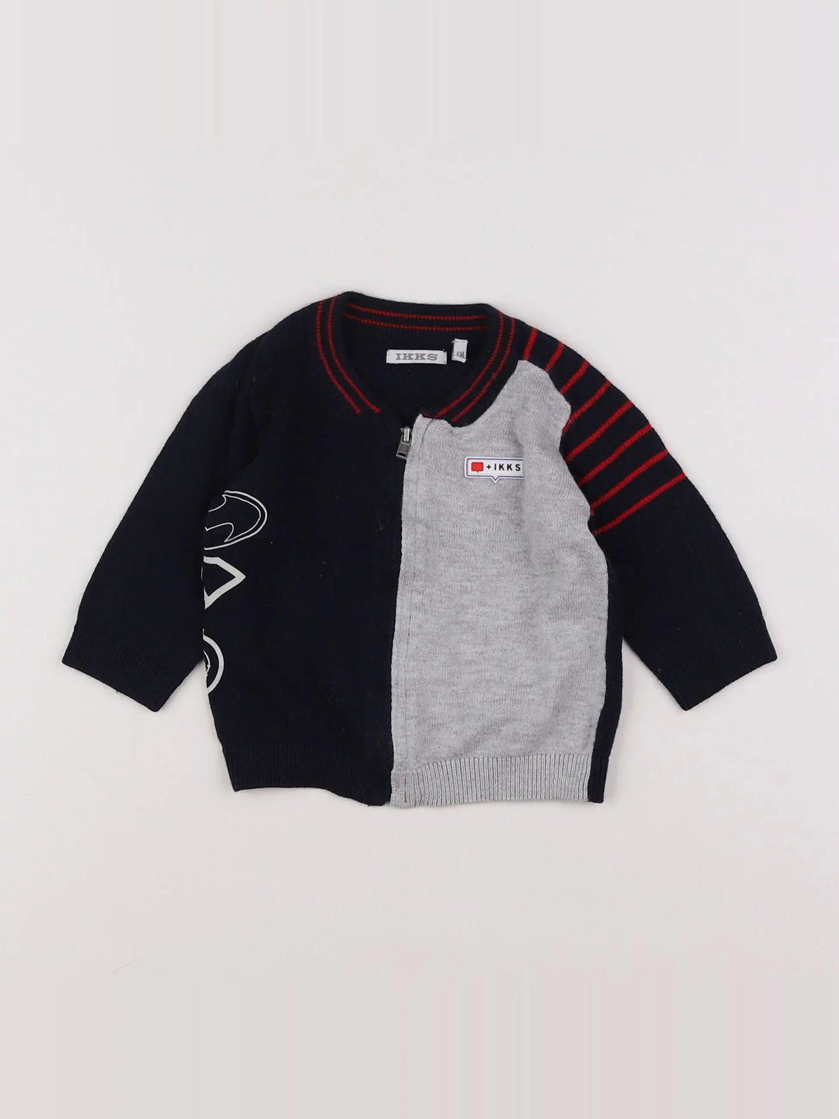 IKKS - gilet noir - 6 mois