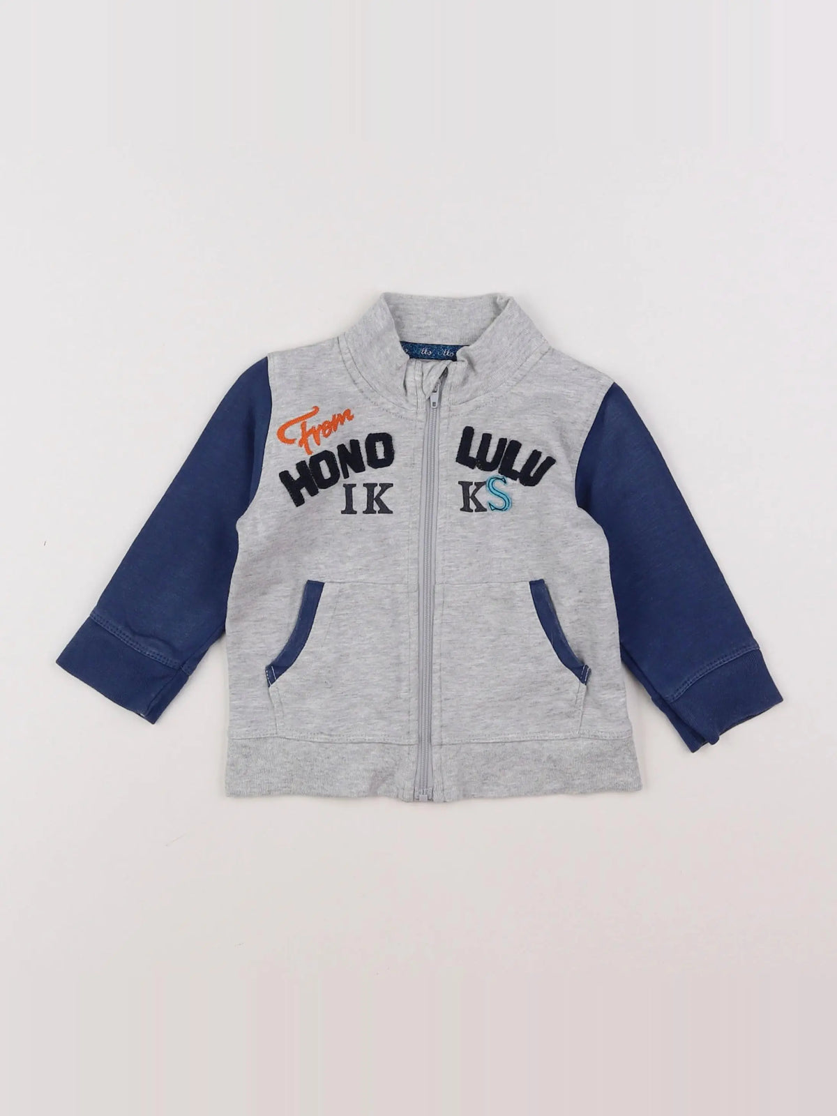 IKKS - gilet gris - 6 mois