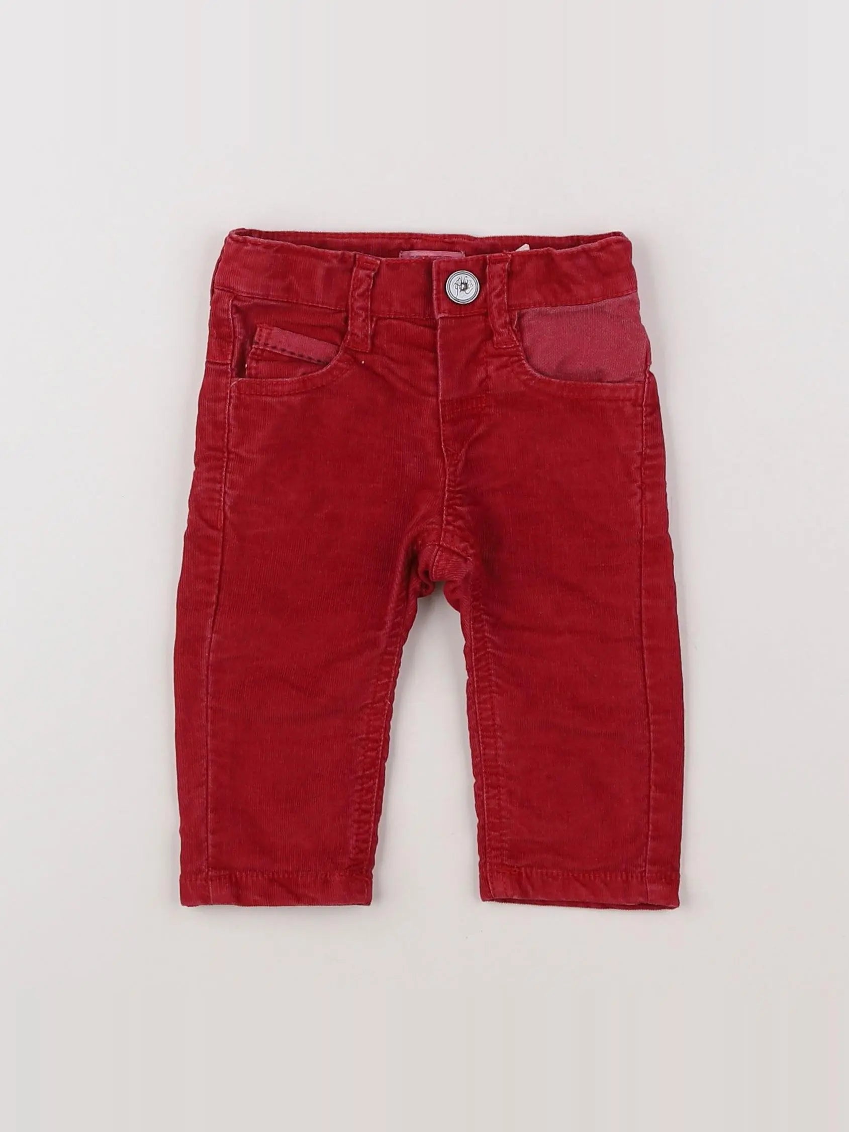 IKKS - pantalon rouge - 3 mois