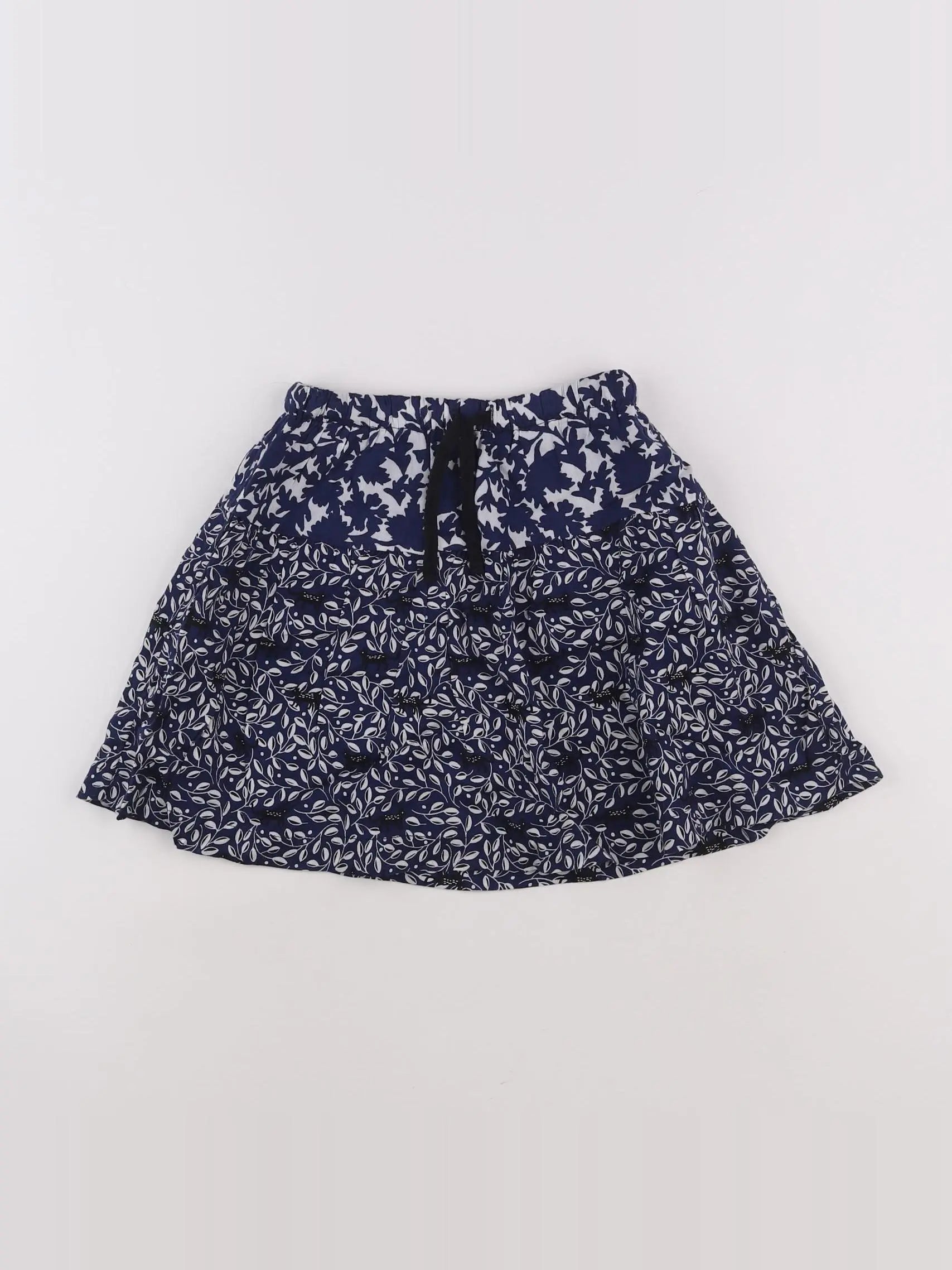 Monoprix - jupe bleu - 6 ans