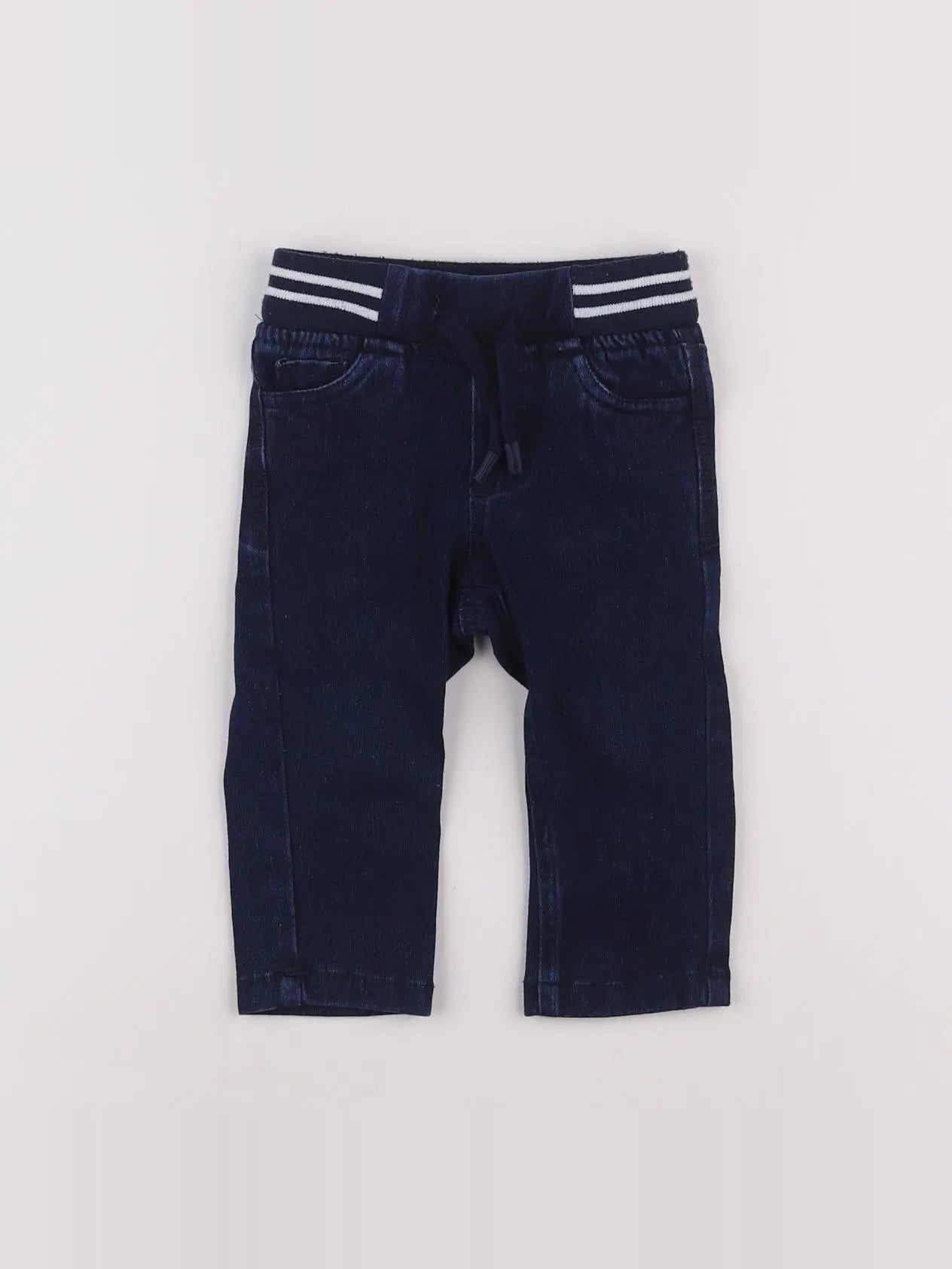 Little Cigogne - jean bleu - 9 mois
