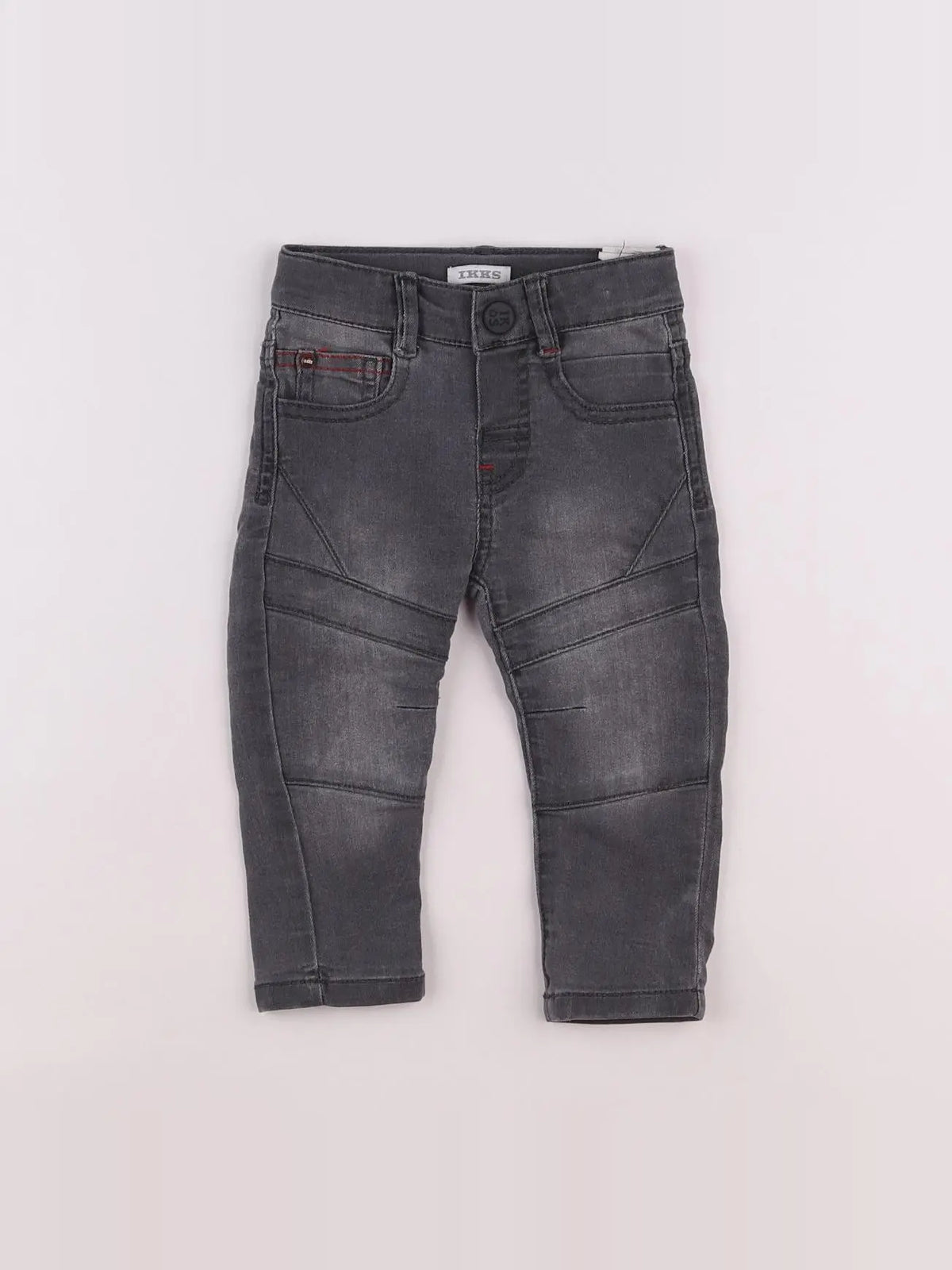 IKKS - jean gris - 6 mois