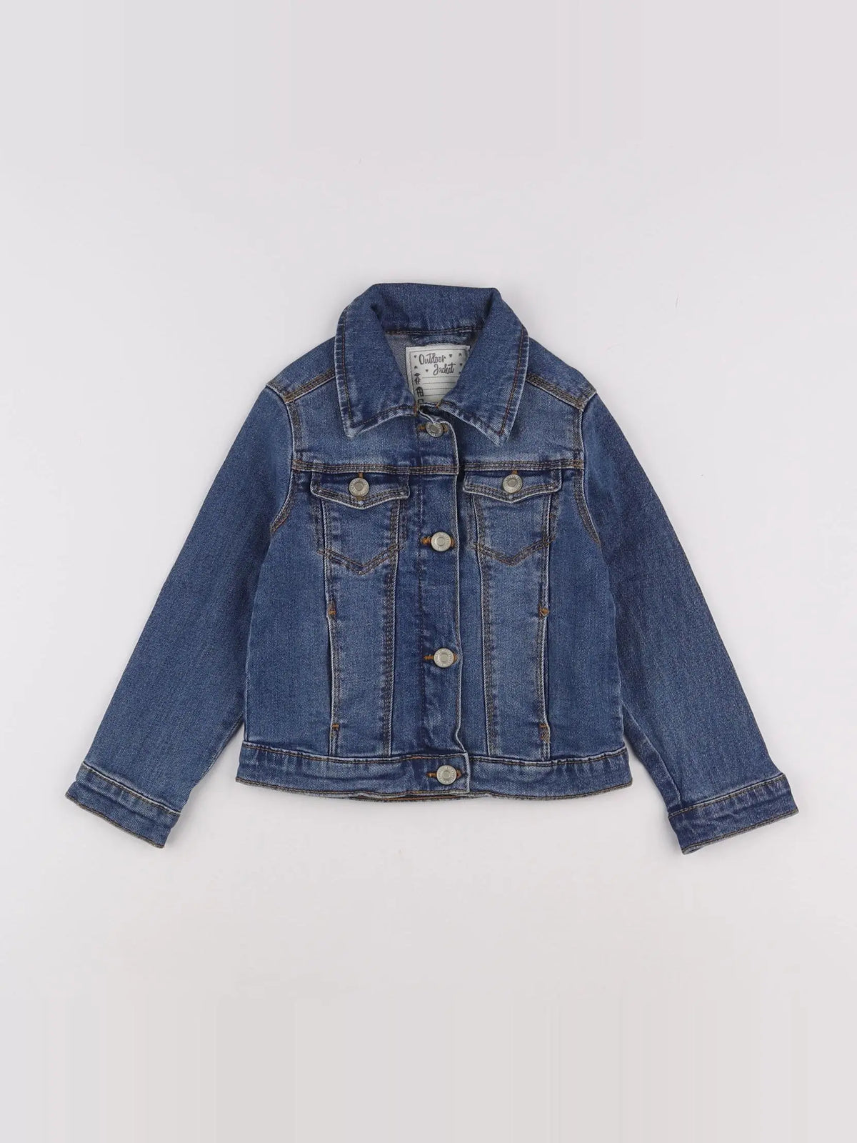 Vertbaudet - veste bleu - 4 ans