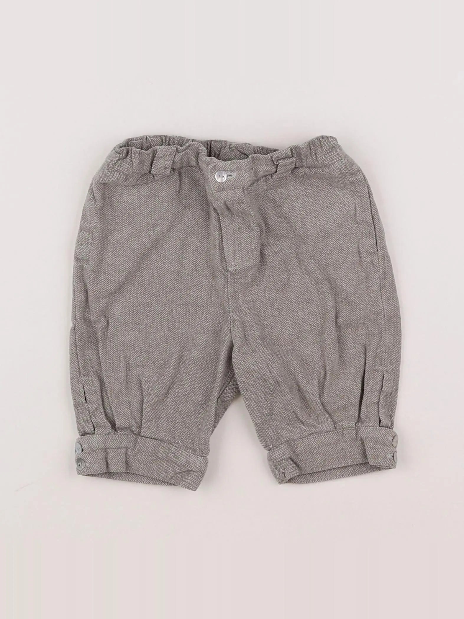 Cyrillus - pantacourt marron - 12 mois