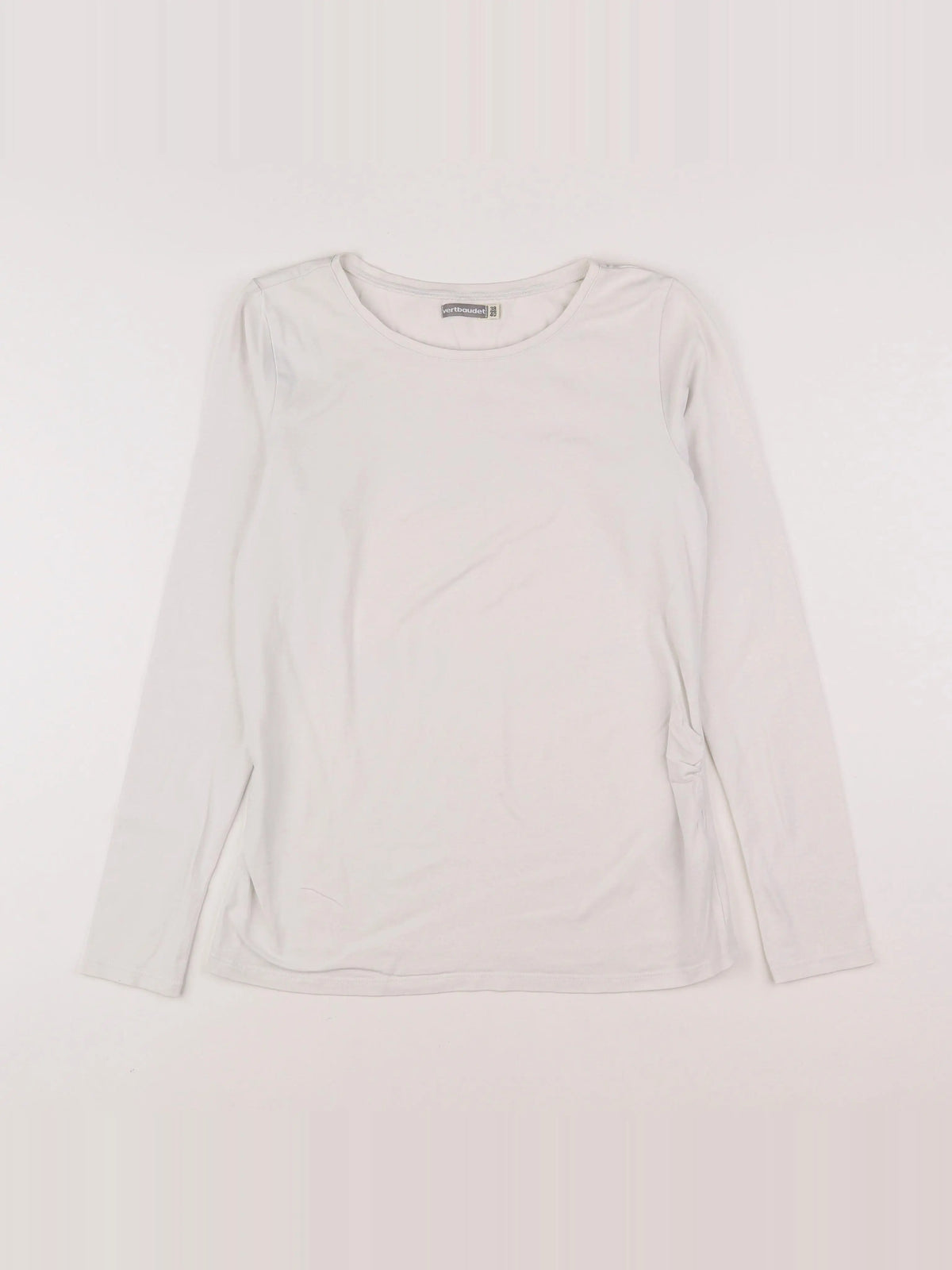 Vertbaudet - tee-shirt grossesse blanc - 38 à 40