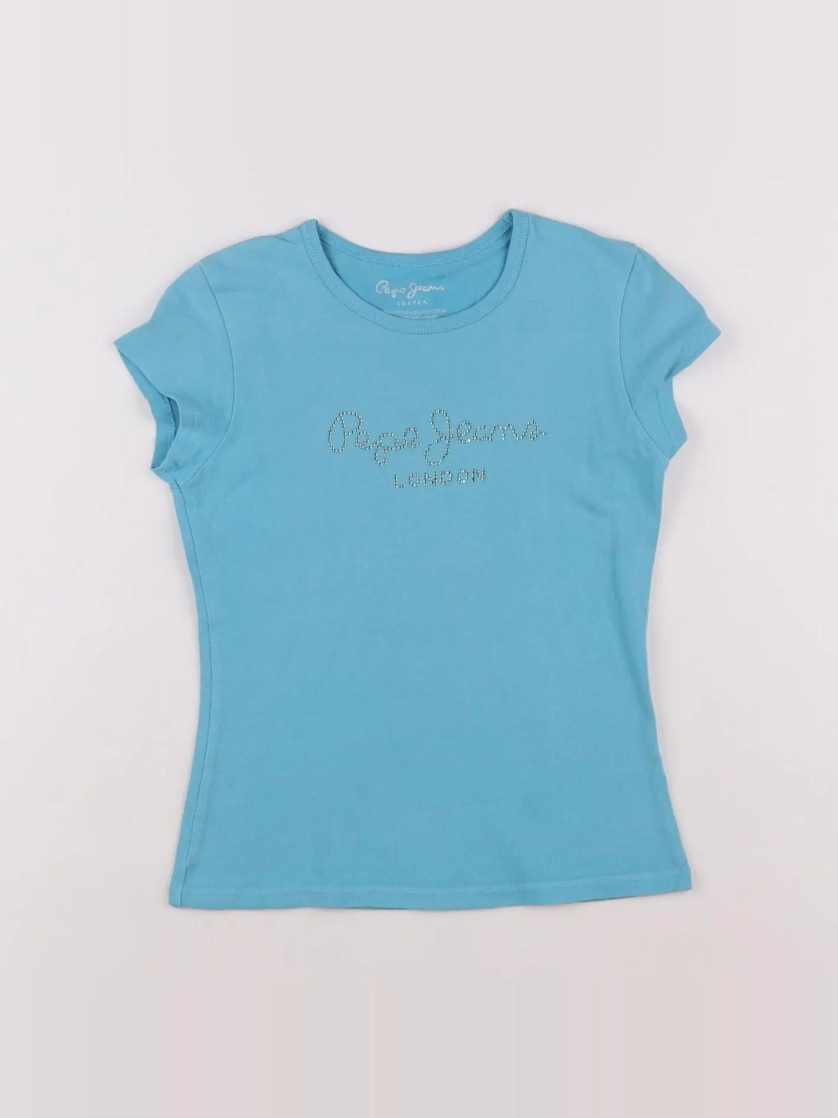 Pepe Jeans - tee-shirt bleu - 10 ans