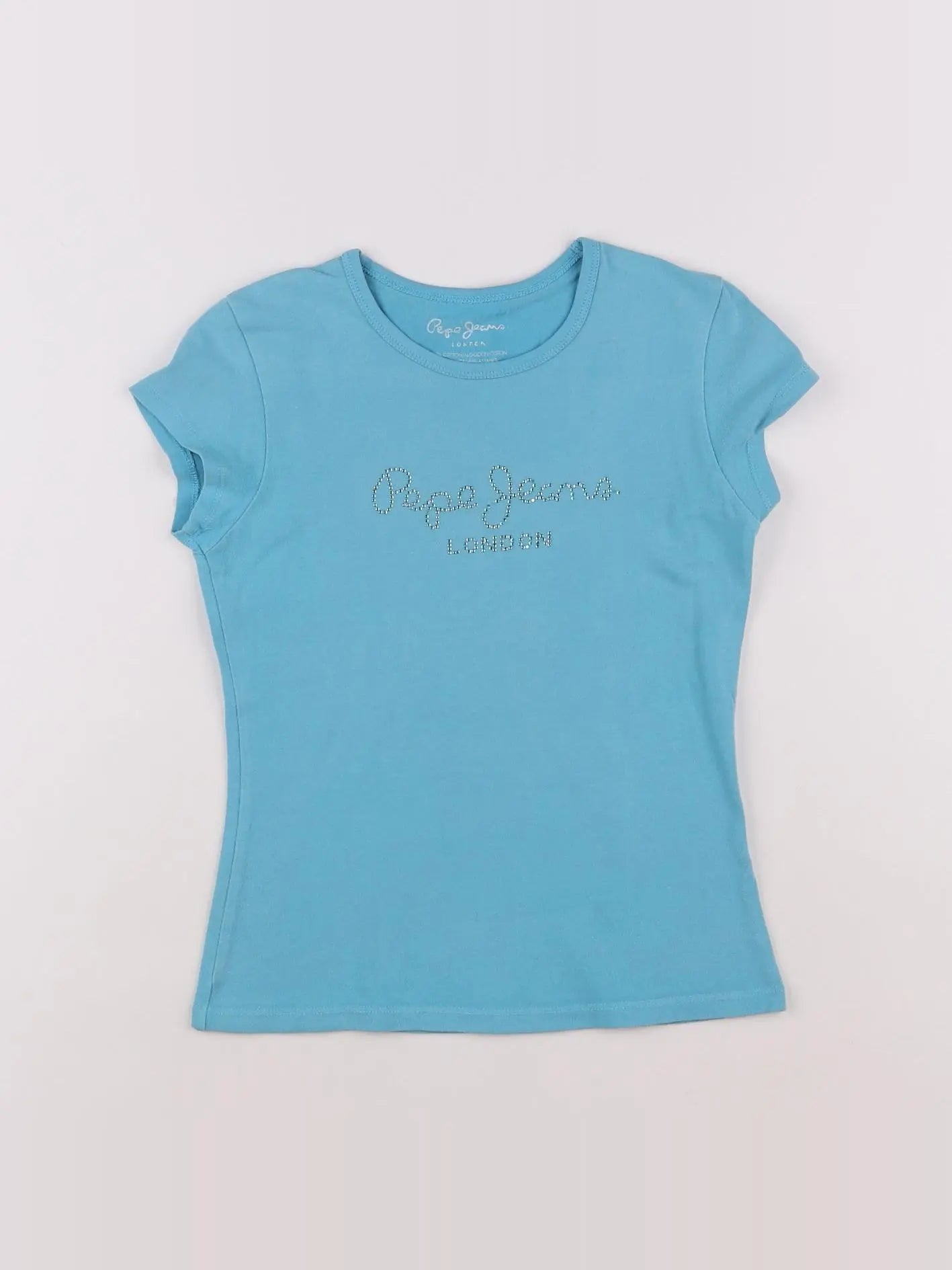 Pepe Jeans - tee-shirt bleu - 10 ans