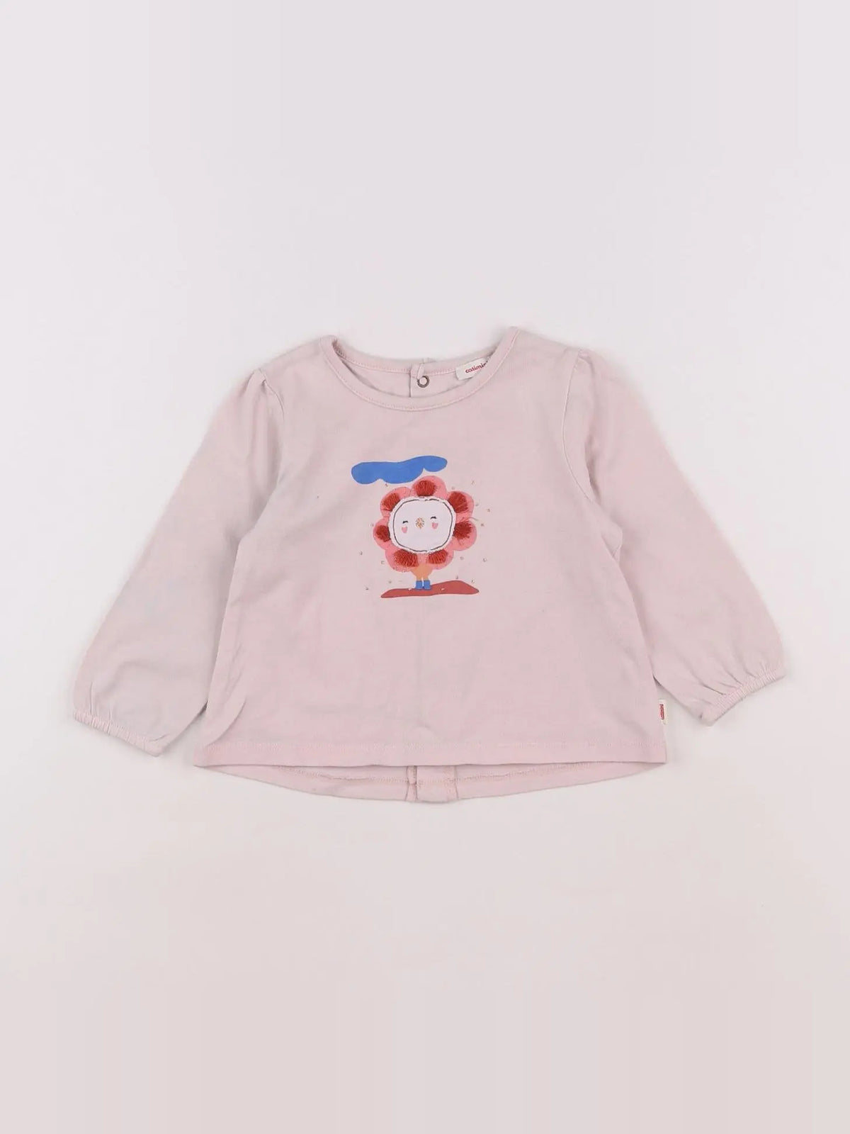 Catimini - tee-shirt rose - 12 mois
