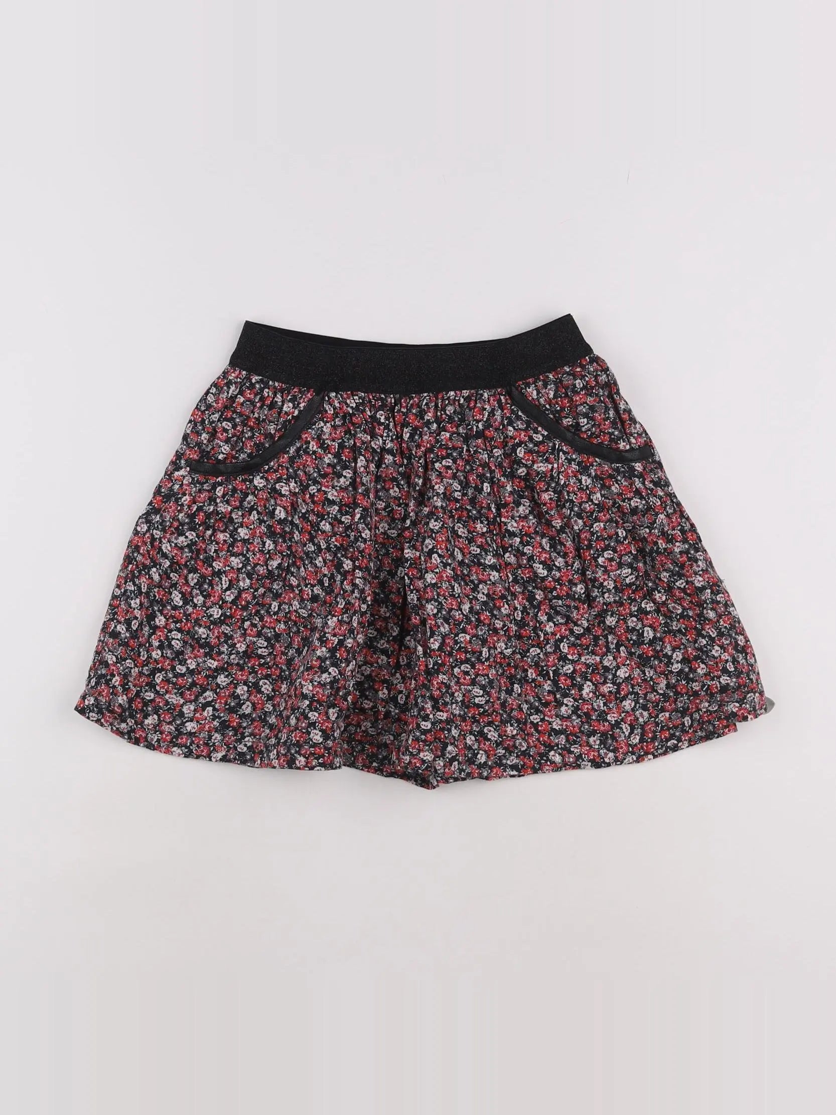 IKKS - jupe rouge, noir - 12 ans