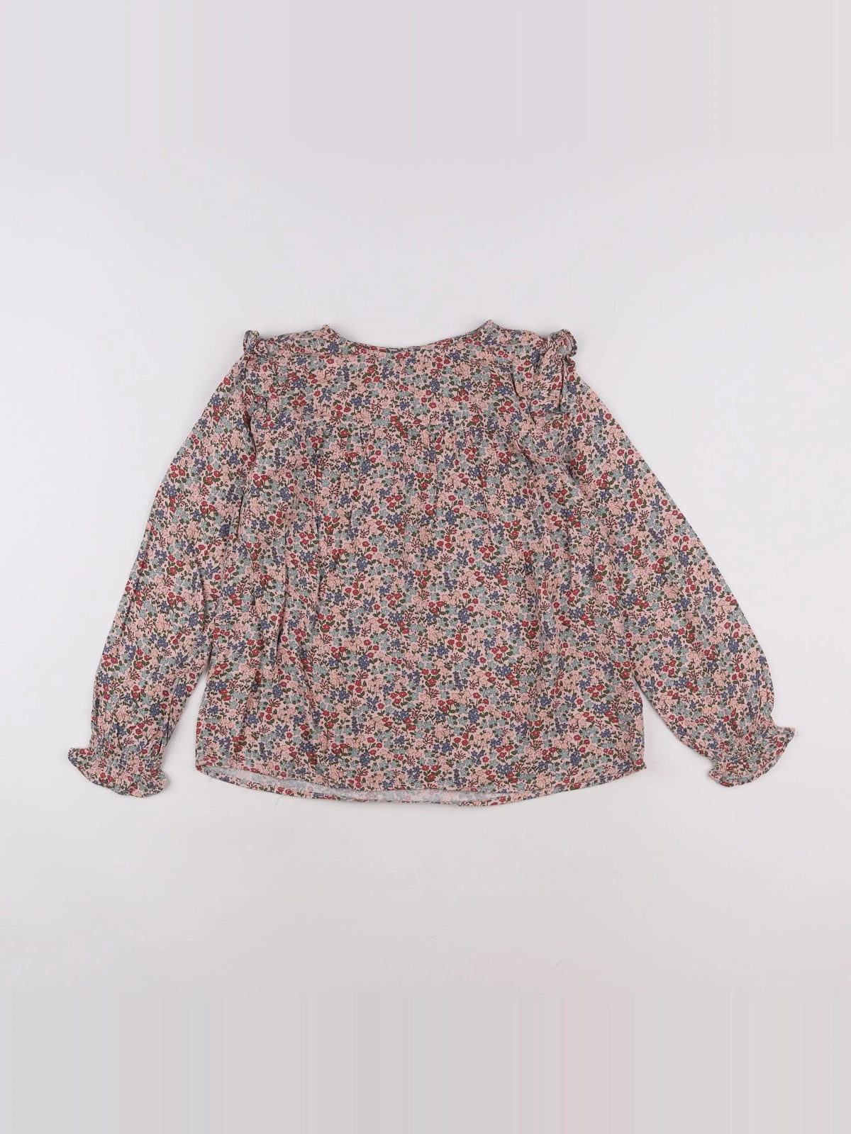 Vertbaudet - blouse multicolore - 9 ans