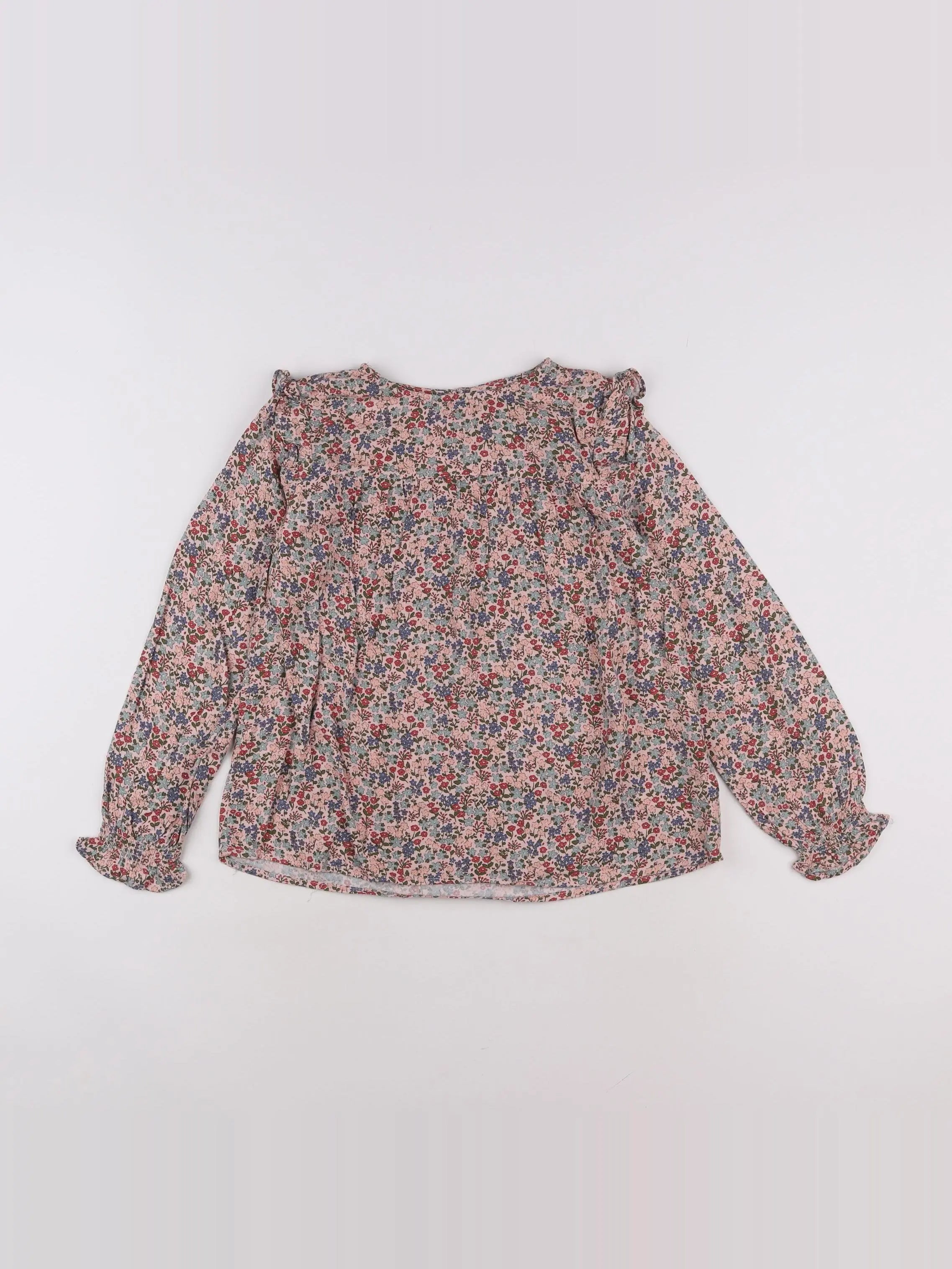 Vertbaudet - blouse multicolore - 9 ans