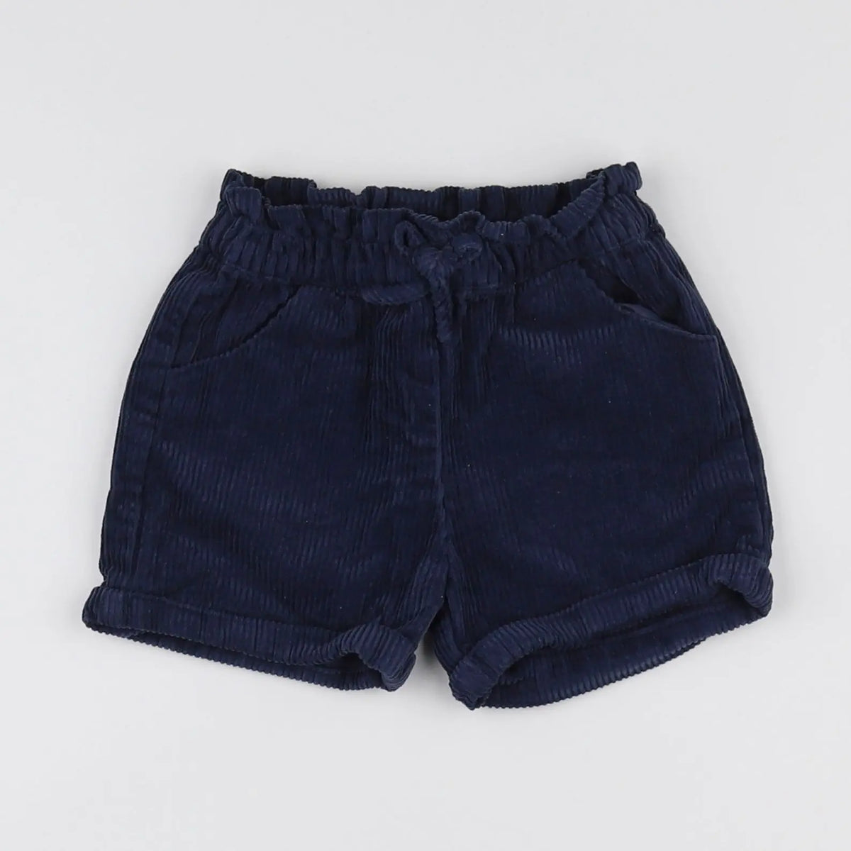Vertbaudet - short bleu - 18 mois
