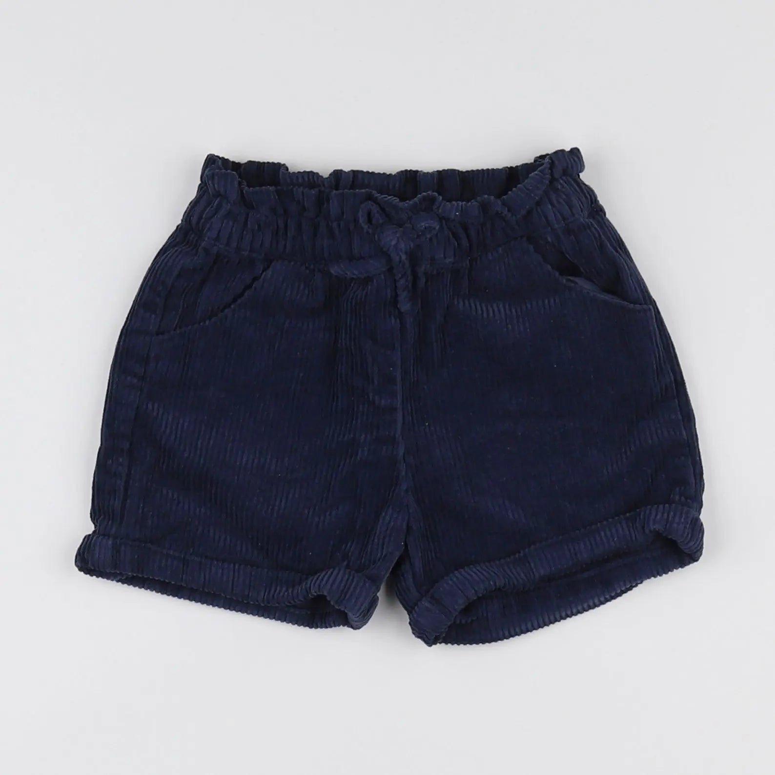Vertbaudet - short bleu - 18 mois