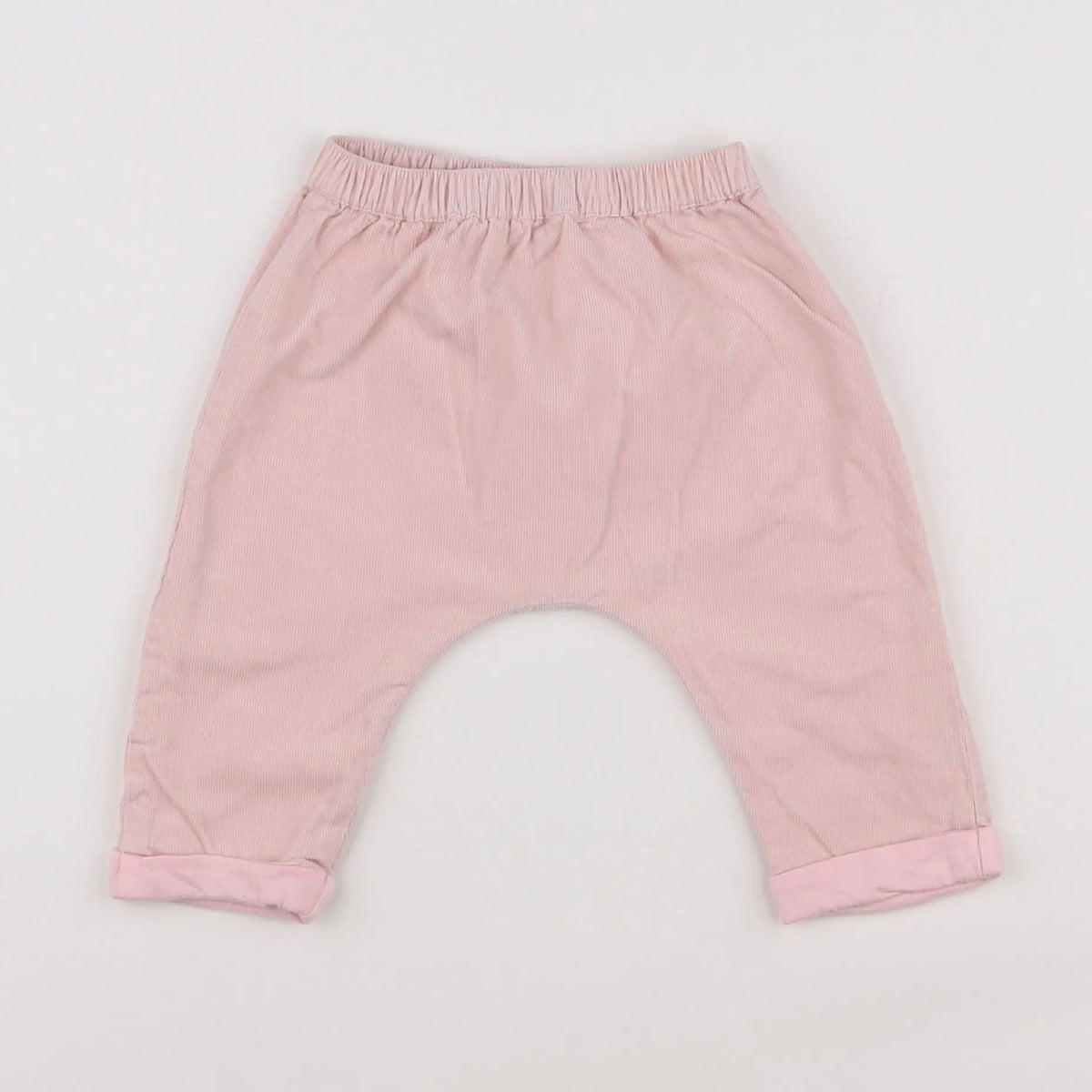 Vertbaudet - pantalon rose - 6 mois
