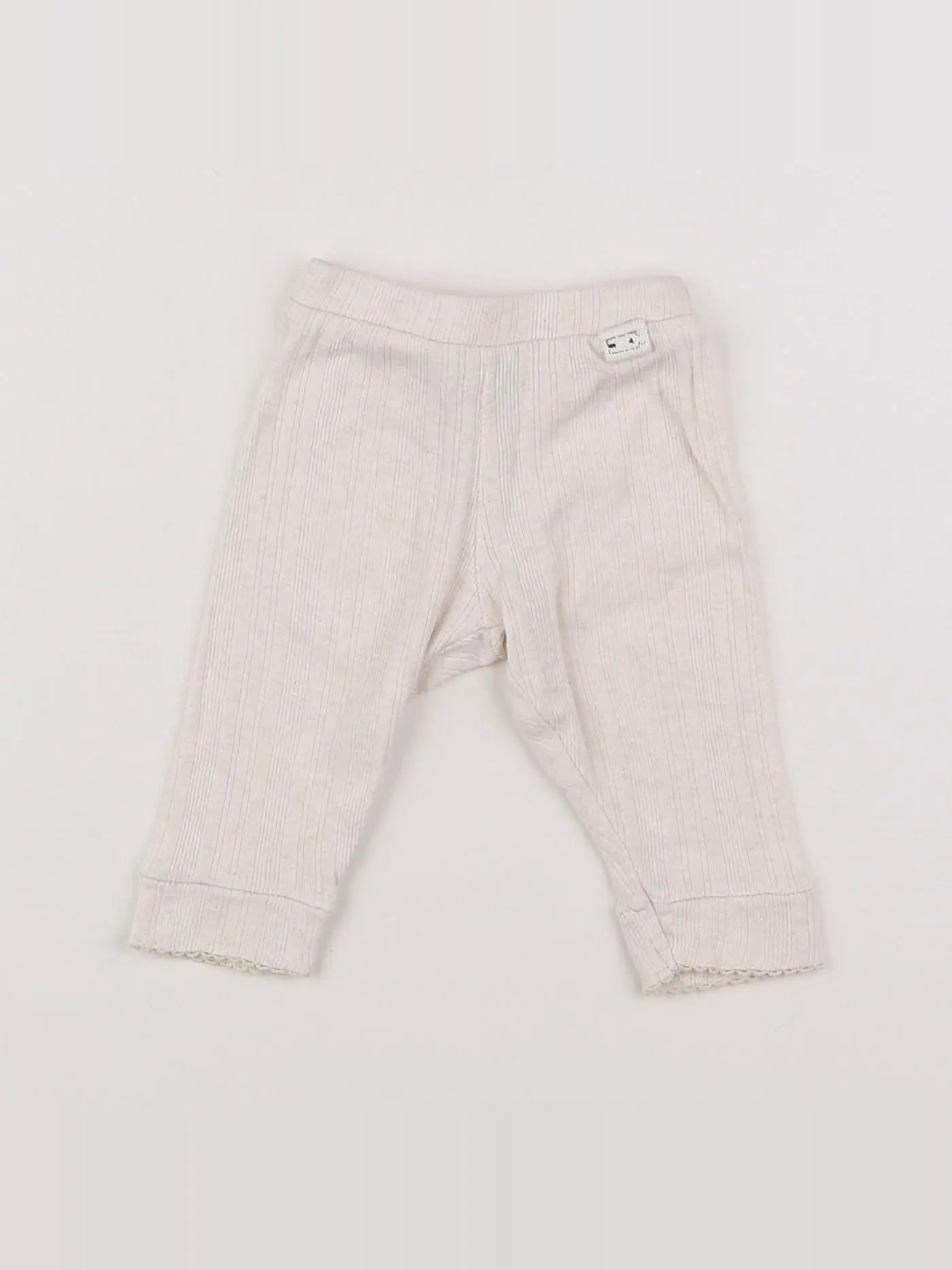 Tape à l'oeil - legging beige - 3 mois