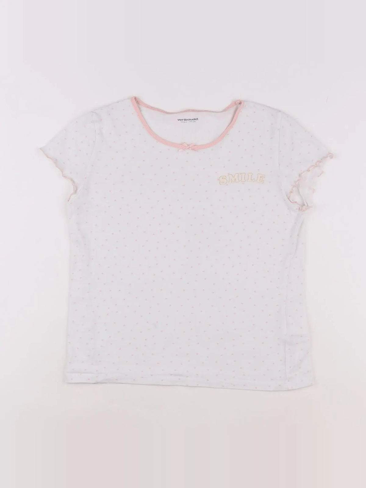 Vertbaudet - maillot de corps blanc - 12 ans
