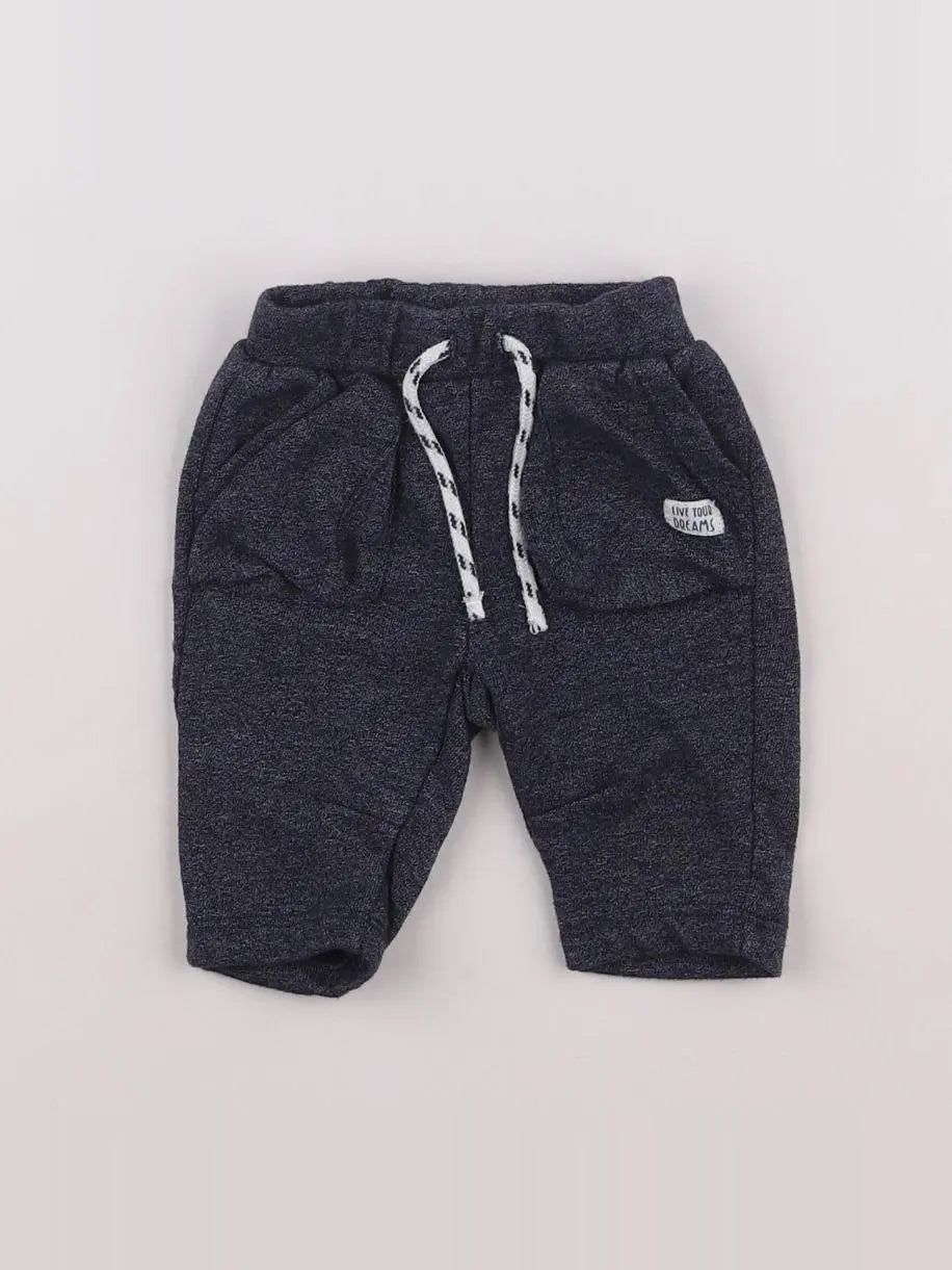 La Redoute - jogging bleu - 1 mois