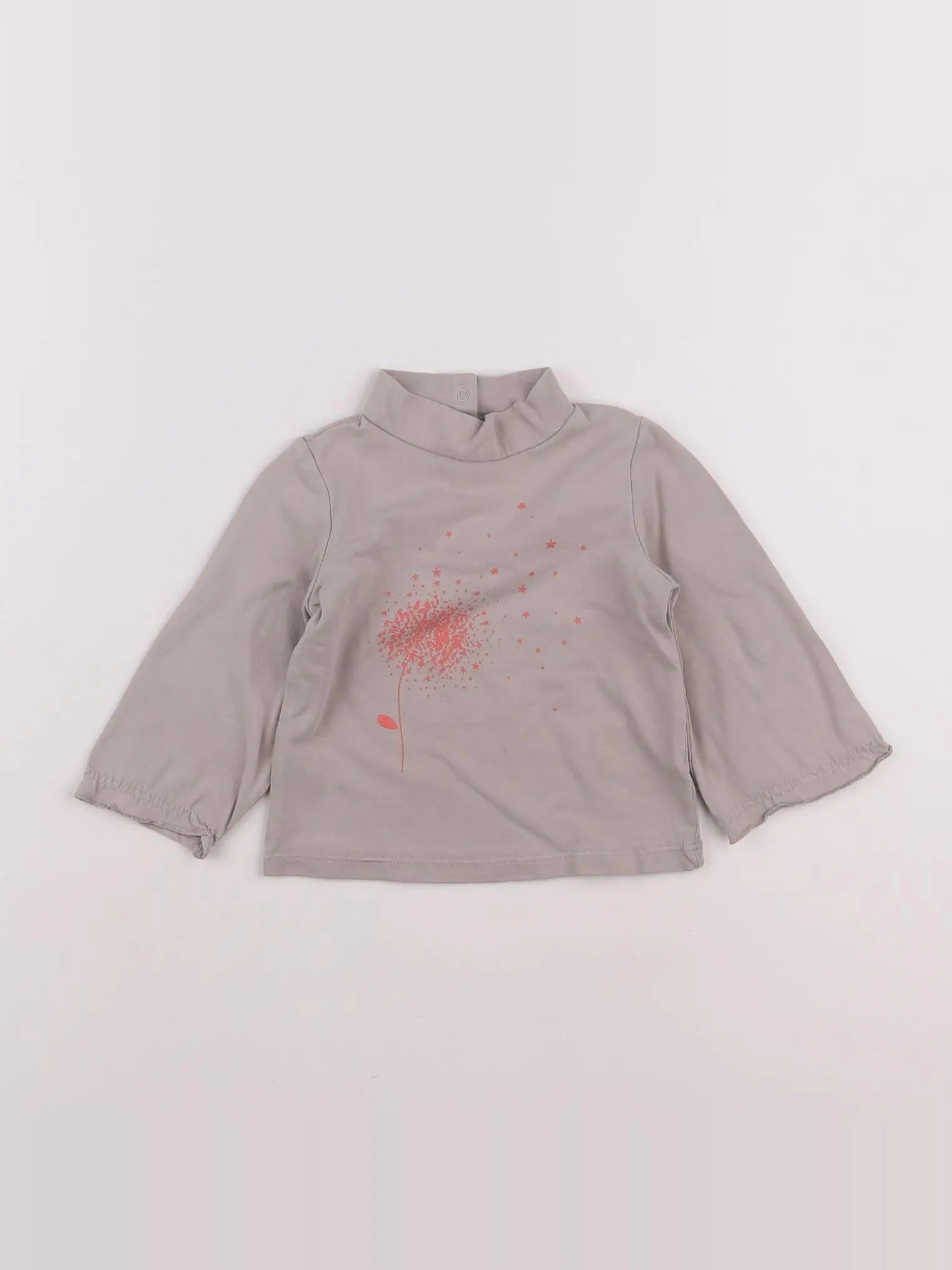 Vertbaudet - tee-shirt gris - 12 mois