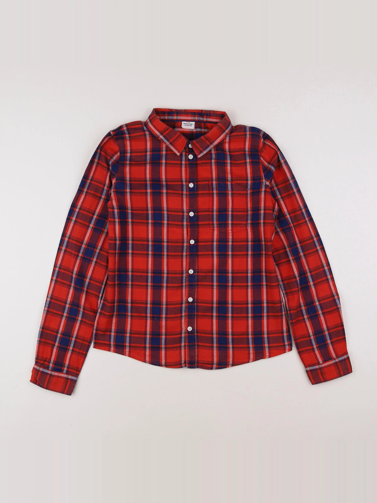 Tape à l'oeil - chemise rouge - 14 ans