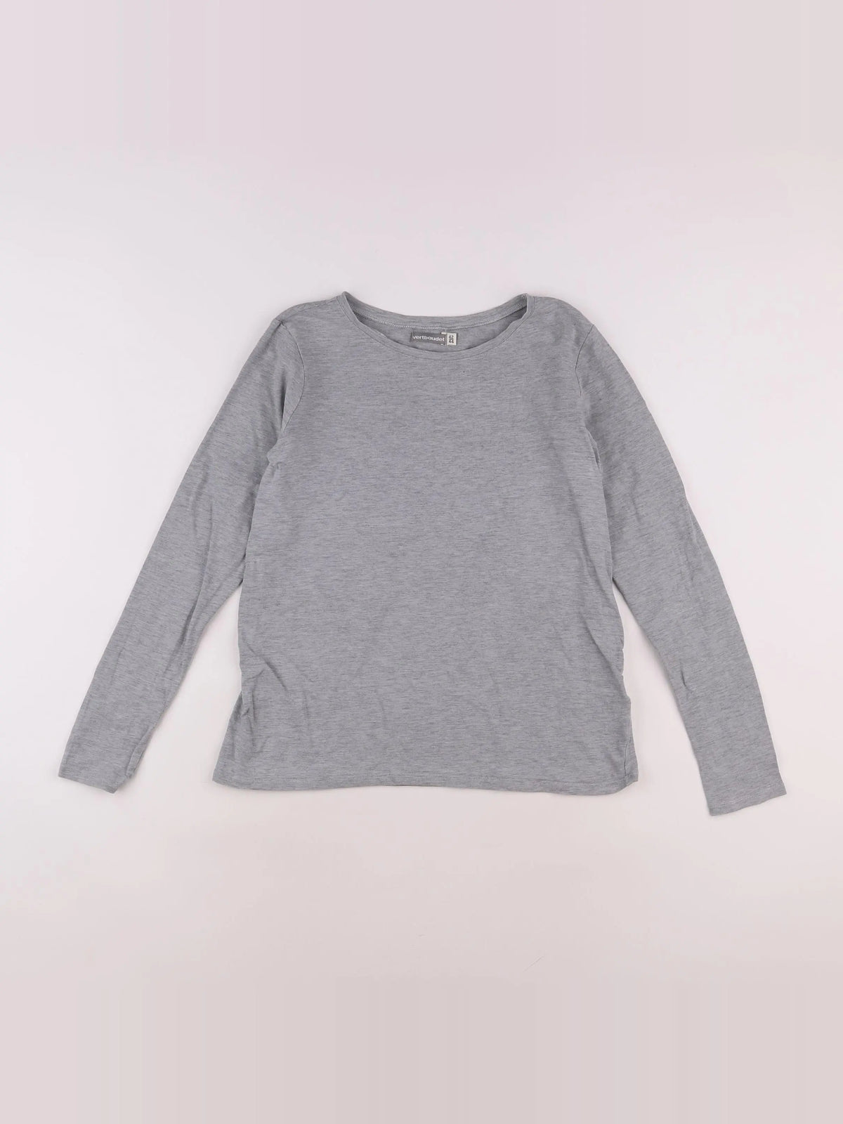 Vertbaudet - tee-shirt grossesse gris - 42 à 44