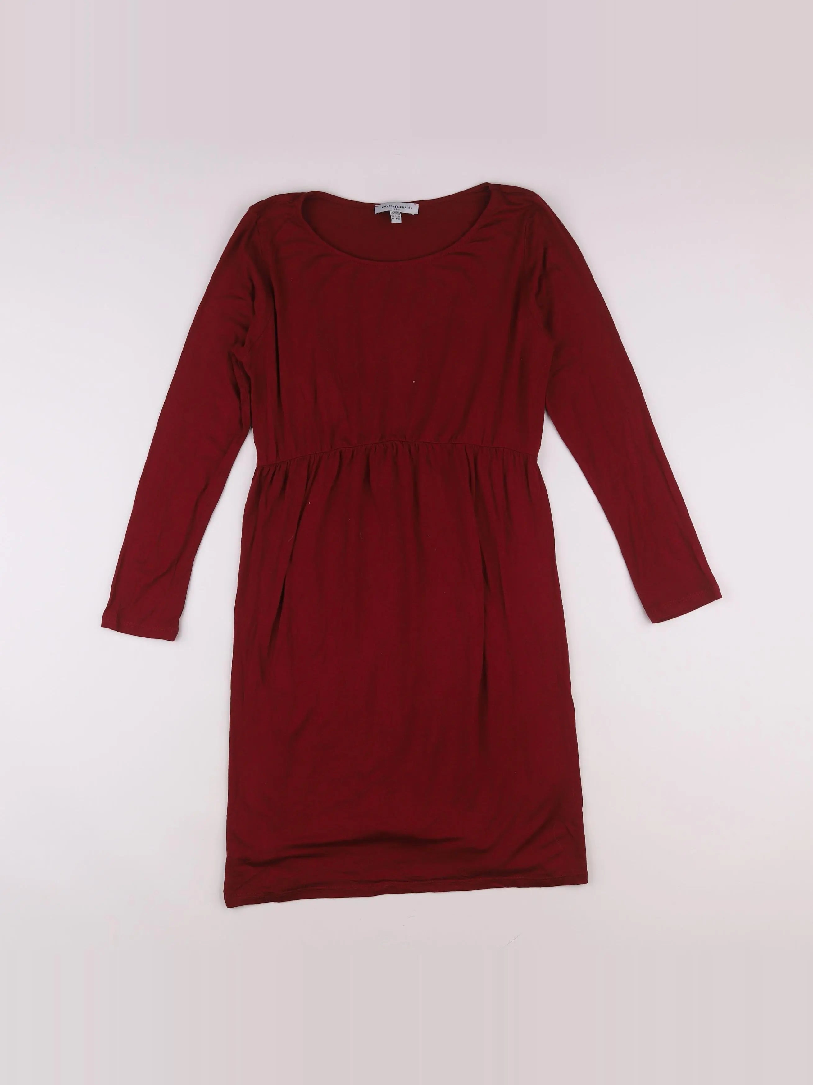 Envie de fraise - robe grossesse rouge - 40 à 42