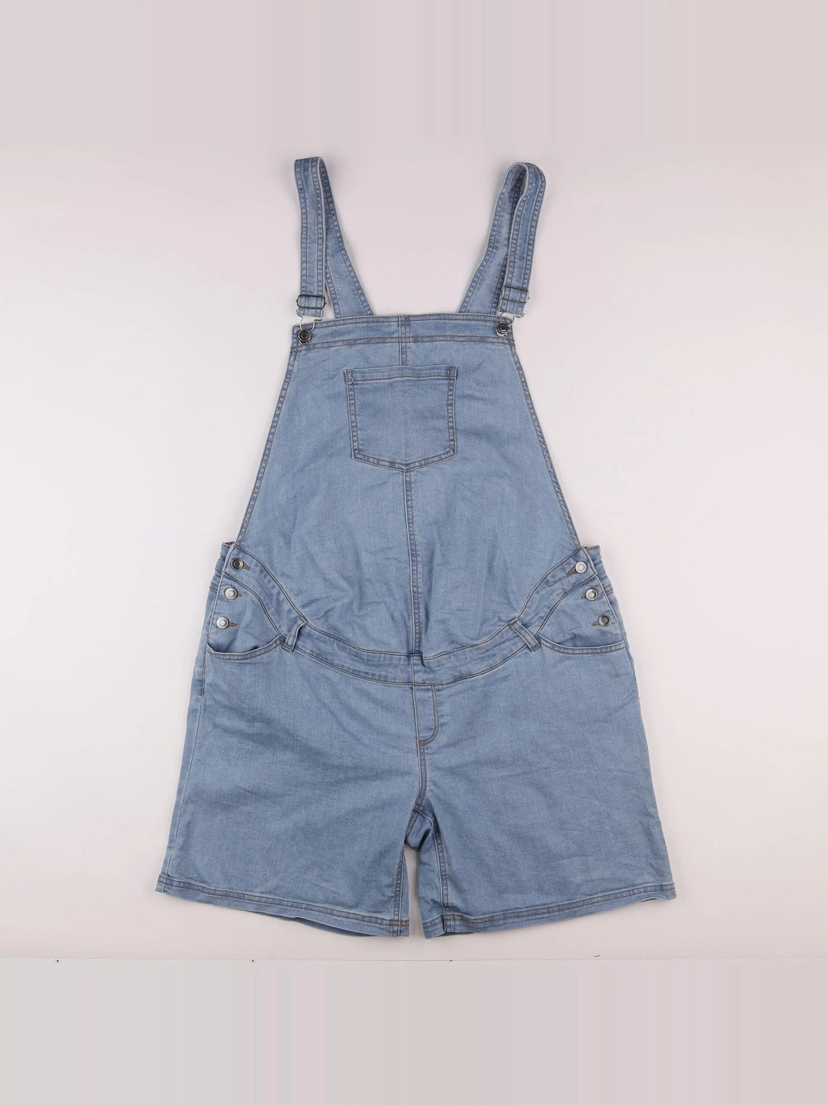 Vertbaudet - salopette grossesse bleu - 48