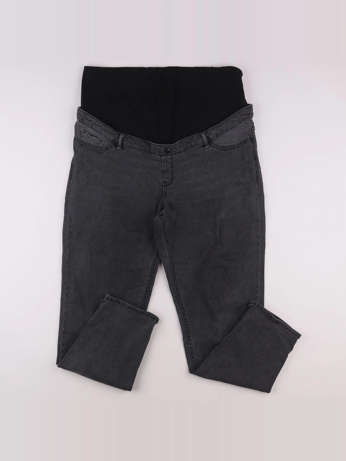 Kiabi - jean grossesse gris - 42 à 44