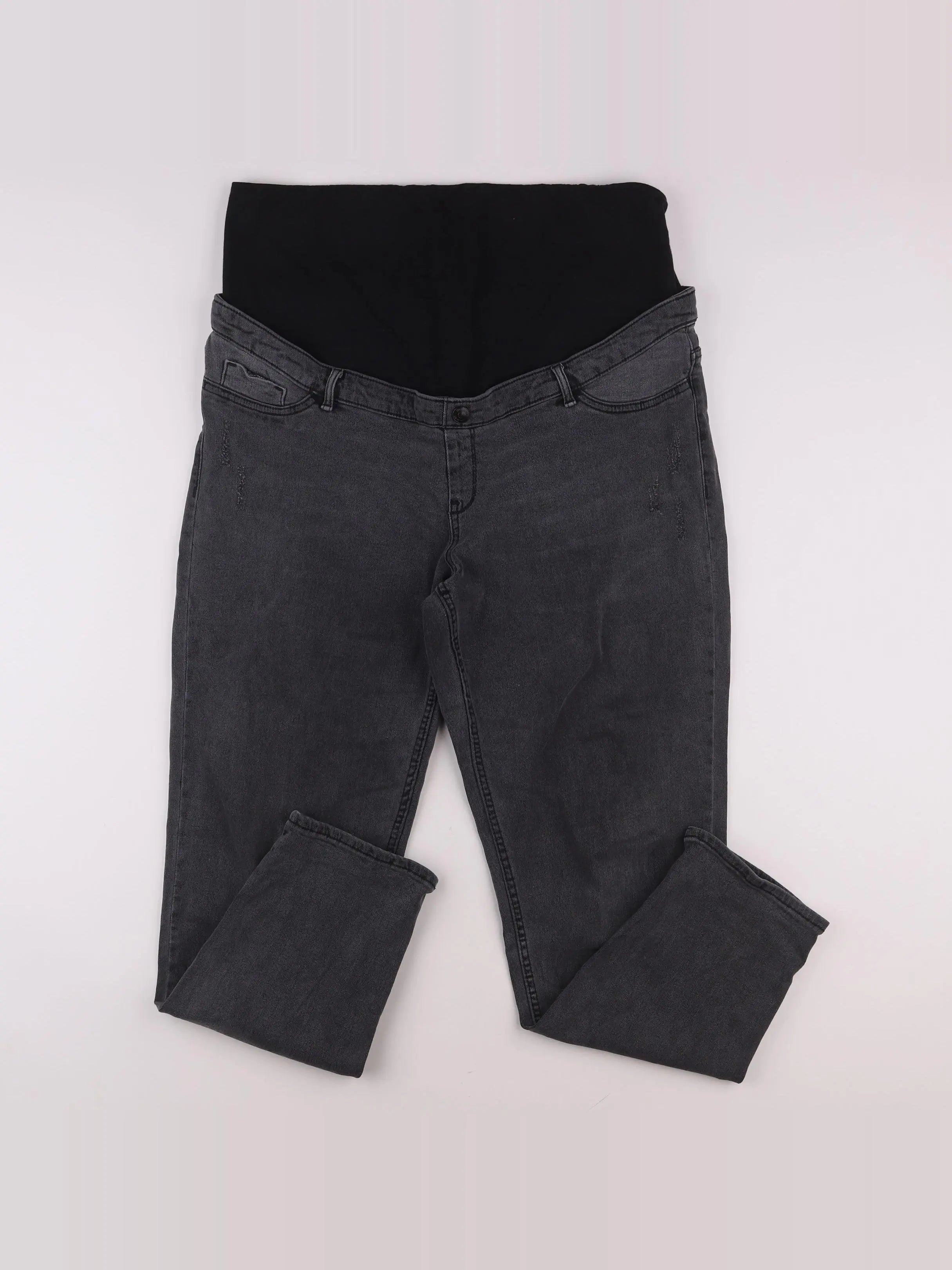 Kiabi - jean grossesse gris - 42 à 44