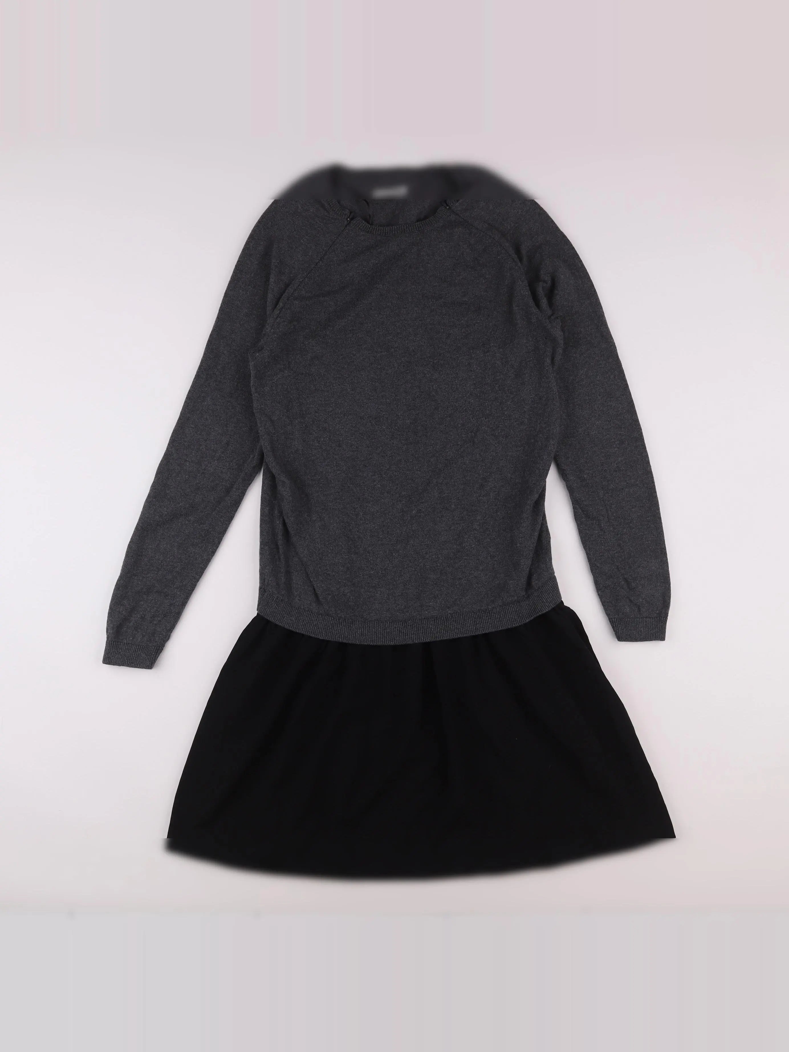 Vertbaudet - robe grossesse, allaitement gris - 42 à 44